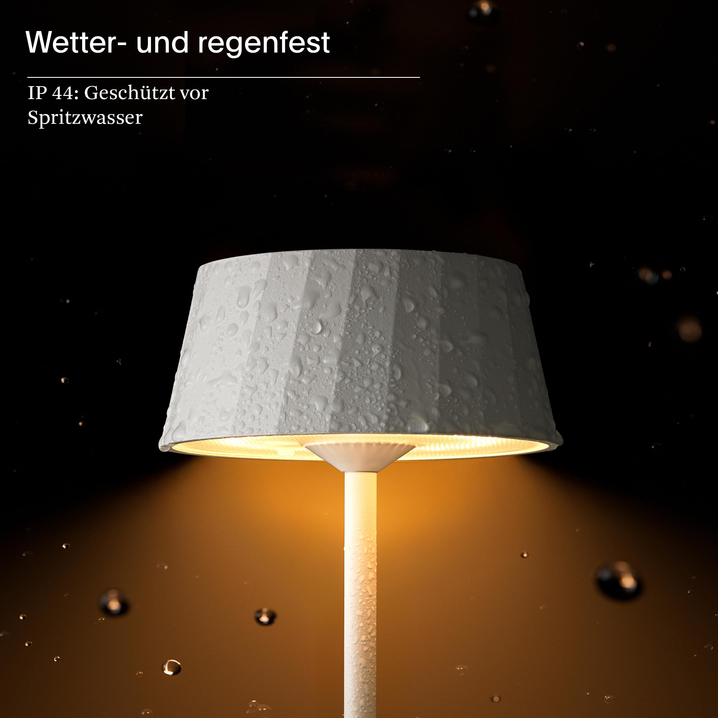 sigor-facetta-led-akku-tischlampe-3er-set-schneewei-inkl-ladestation image 6