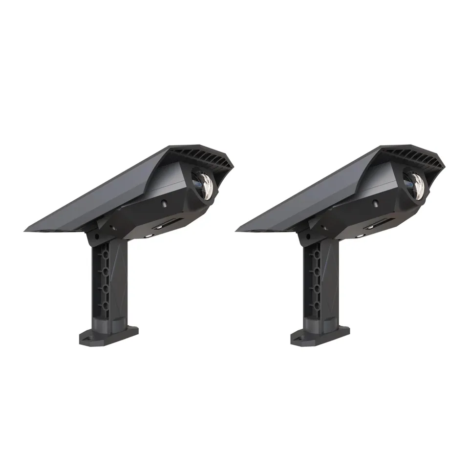 calex-padoa-led-solar-gartenstrahler-mit-erdspie-2700k-2er-pack-schwarz image 1