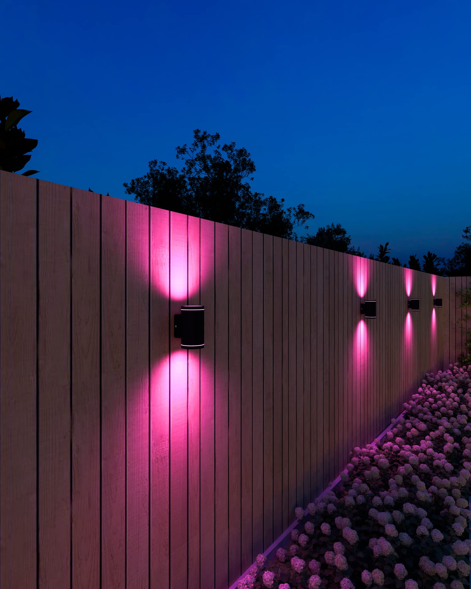 calex-smart-outdoor-led-wandleuchte-schwarz-rgb-cct image 2