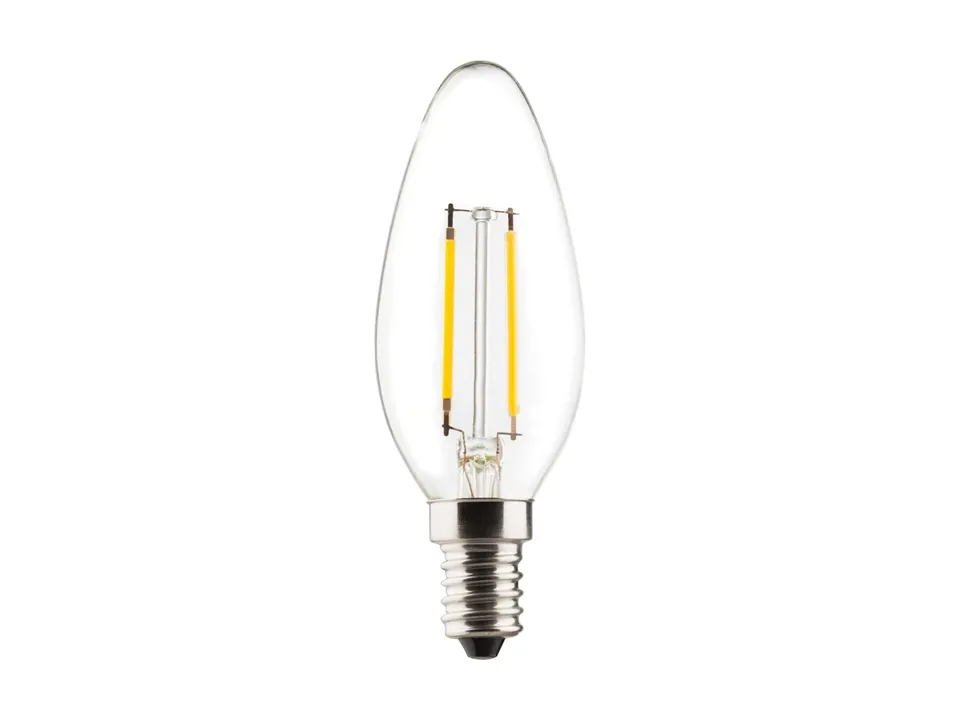 m-ller-licht-retro-led-filament-kerze-e14-2-9w-ersetzt-25w-klar image 1