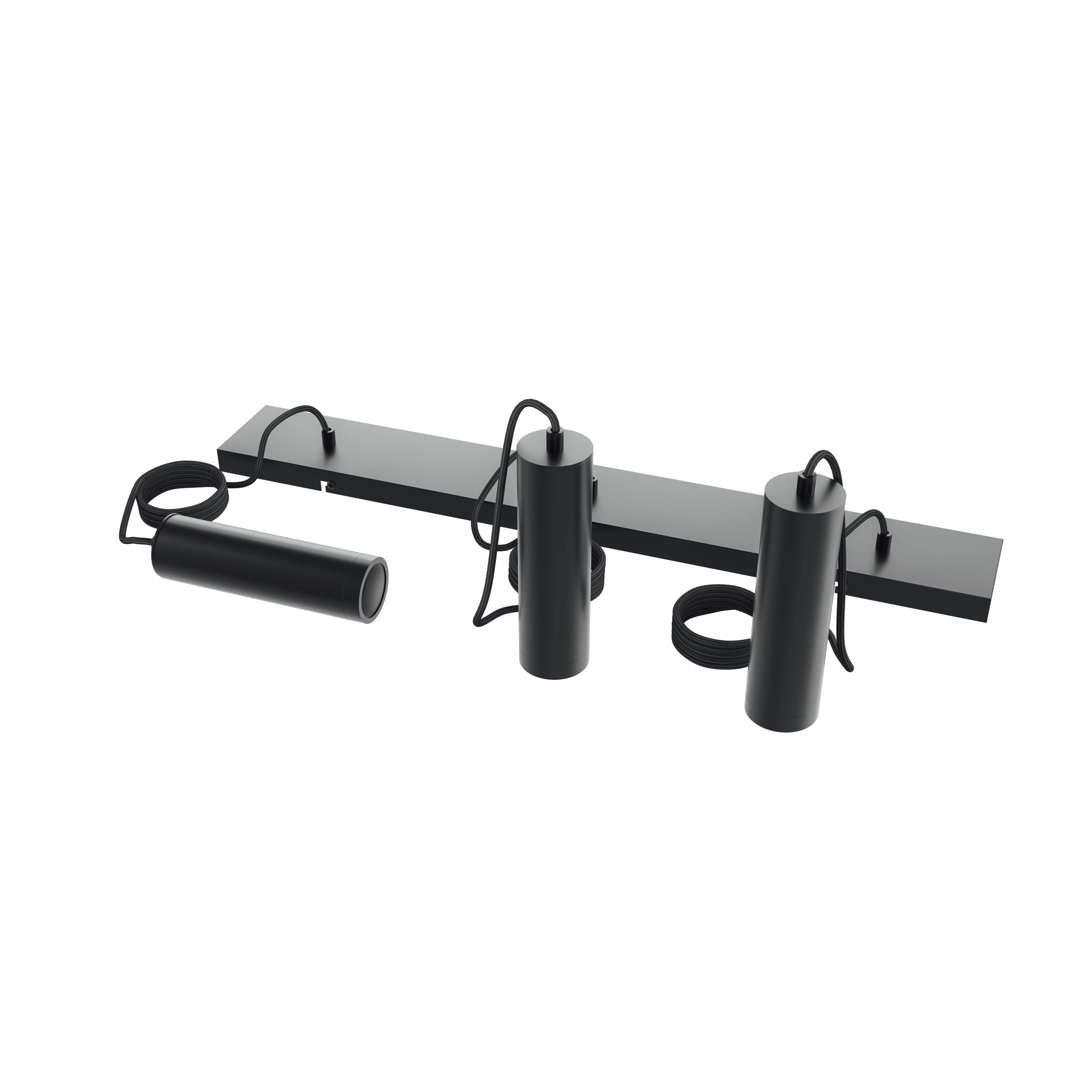 calex-pendelleuchte-rund-3-flammig-zylinder-schwarz-f-r-gu10 image 2