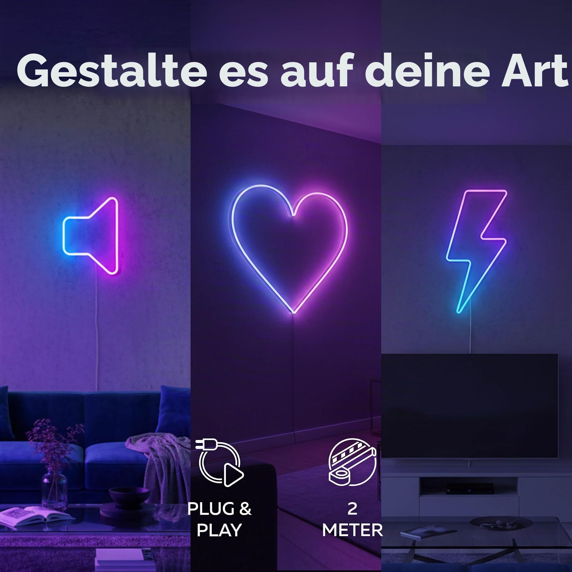 calex-neon-flex-led-strip-2m-rgbic-wlan-app-sprache image 5