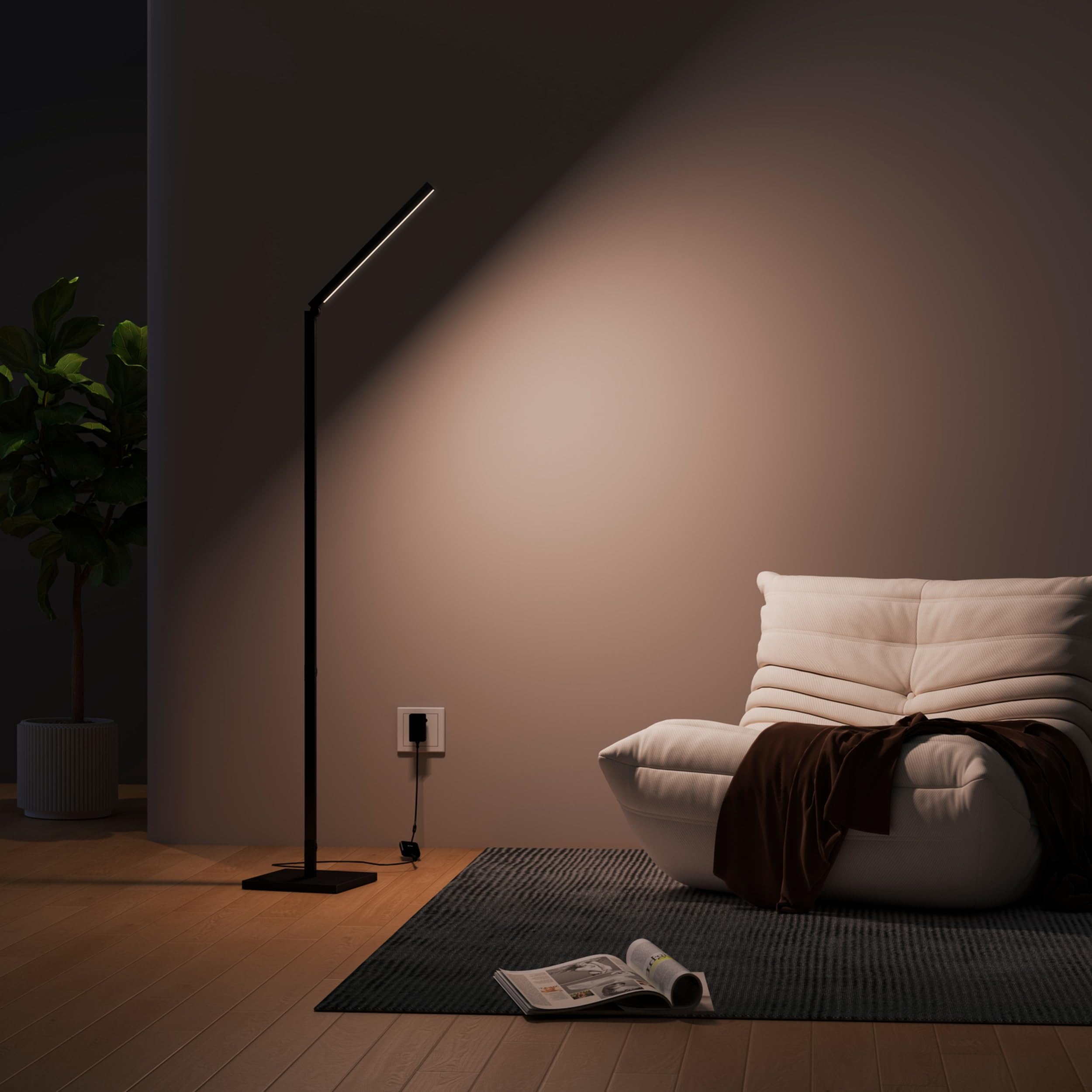 calex-smart-led-stehlampe-175cm-rgbic-musik-sync-schwarz image 6