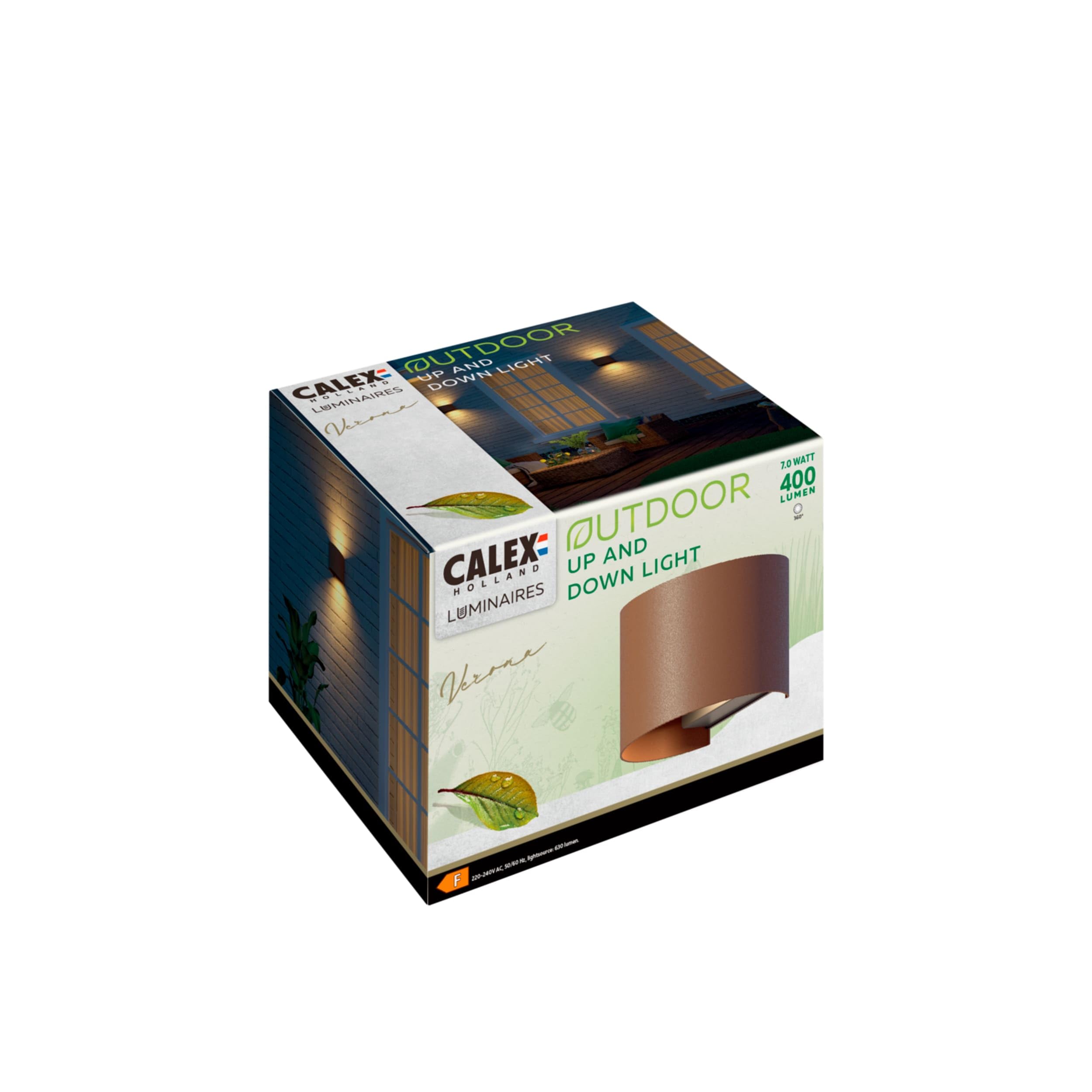 calex-verona-wandleuchte-up-down-rost-ip54-einstellbar image 6