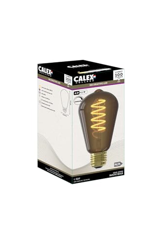 calex-led-lampe-e27-st64-spiralfilament-vintage-rustikal-dimmbar image 6