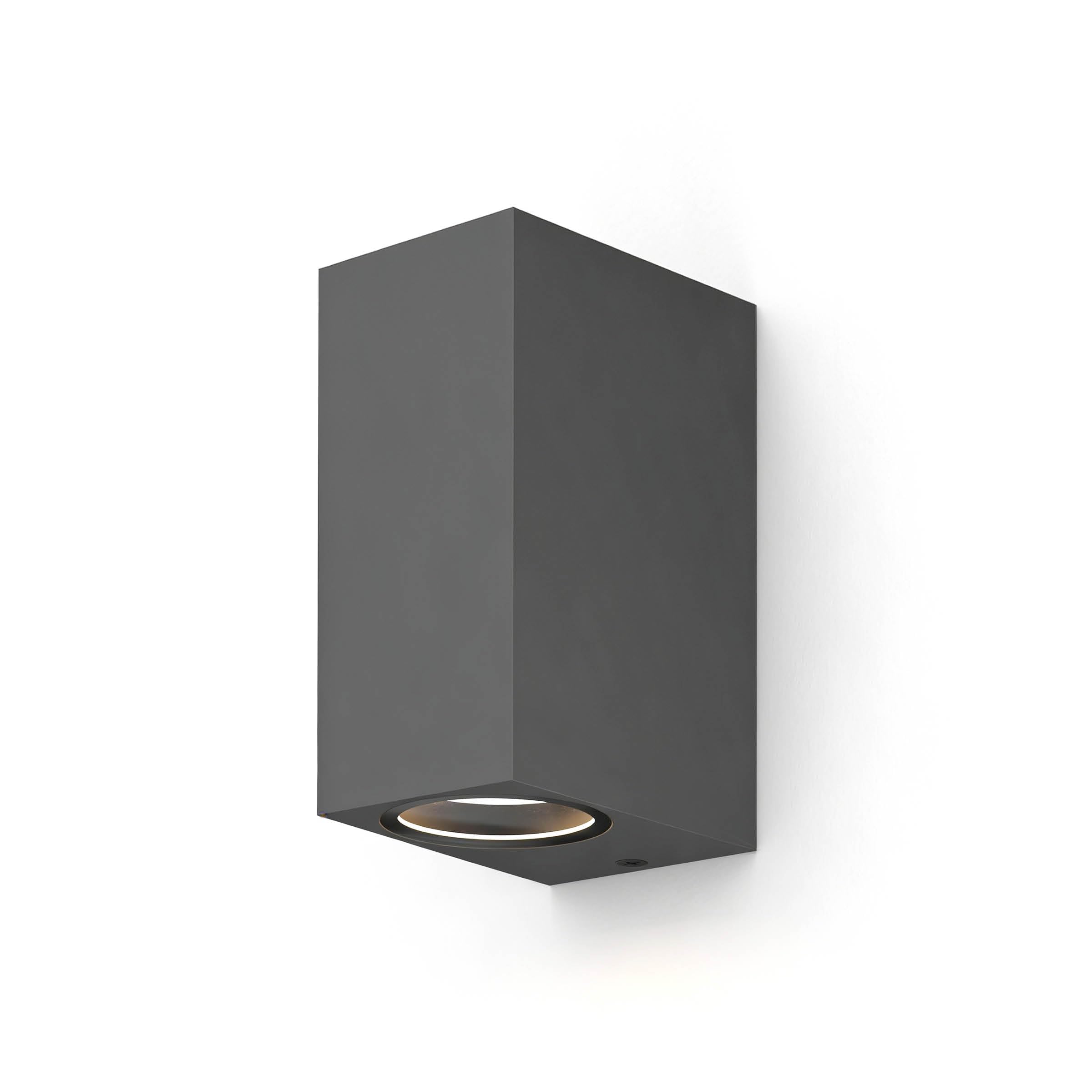 calex-bergamo-wandleuchte-up-down-2xgu10-ip54-anthrazit-ohne-leuchtmittel image 1
