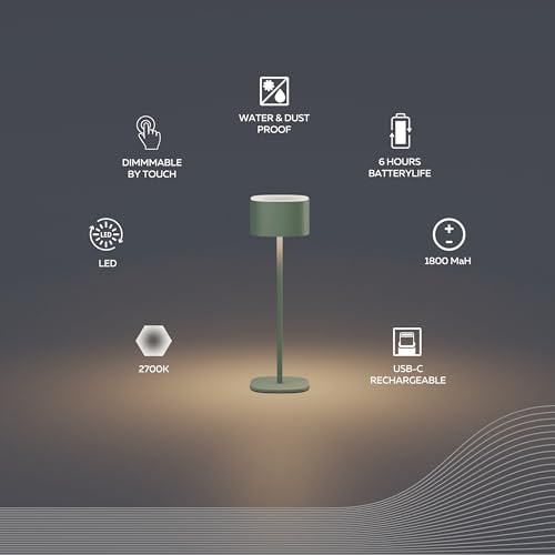 calex-serino-tischleuchte-aufladbar-dimmbar-touch-ip44-gr-n image 8