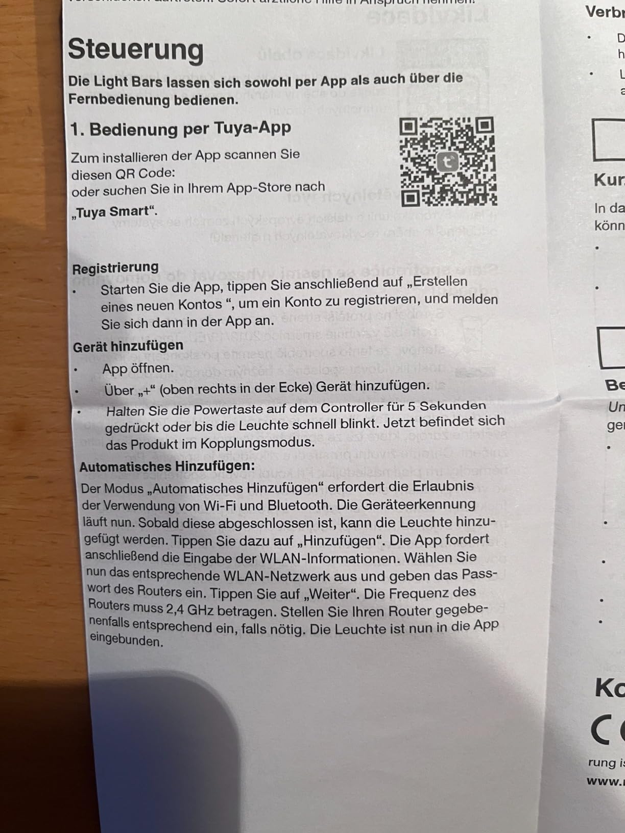 Schön hell und bunt