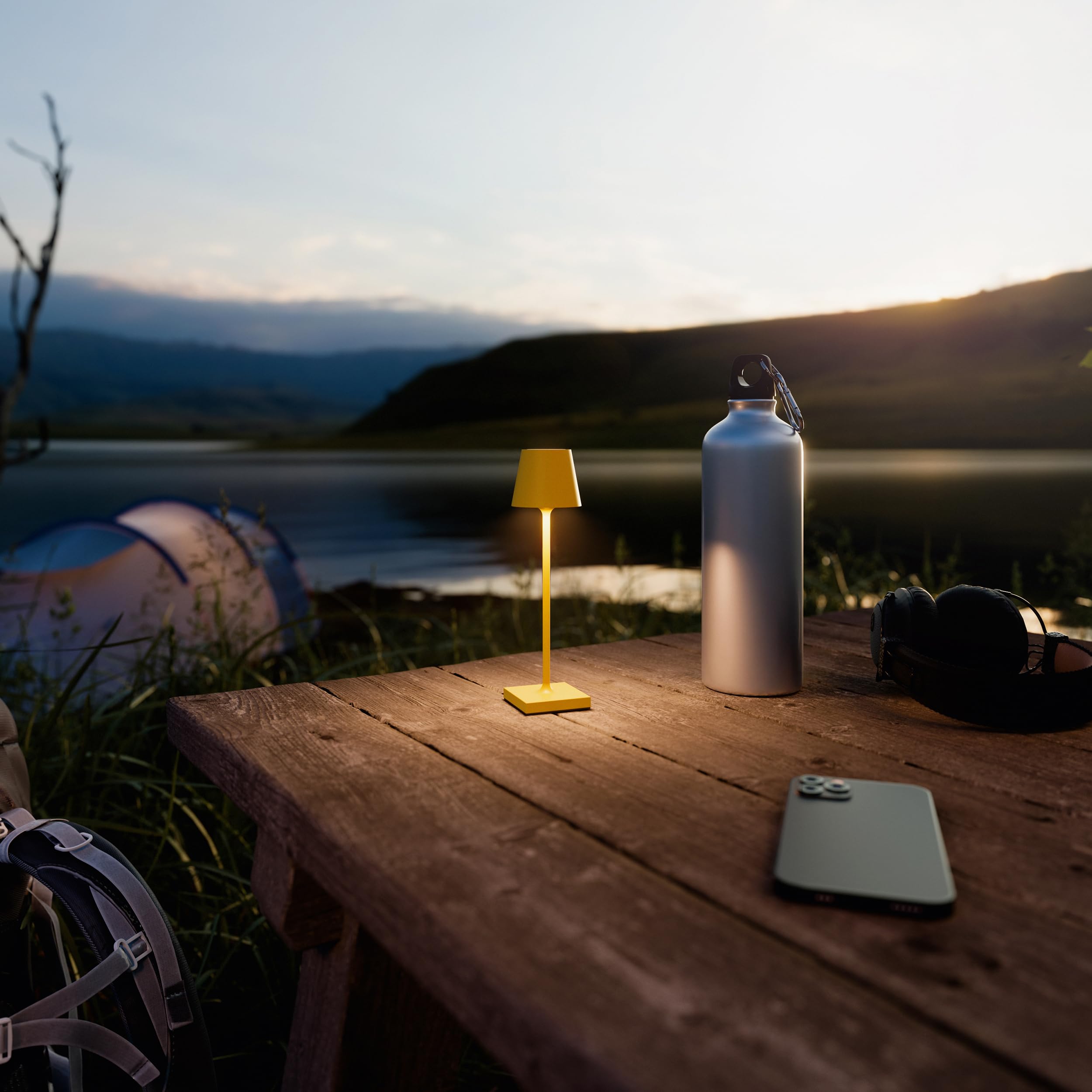 sigor-nuindie-pocket-led-akku-tischlampe-sonnengelb-dimmbar image 2