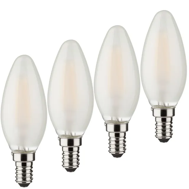 m-ller-licht-4er-set-retro-led-kerze-e14-25w-ersatz-2700k-matt image 1