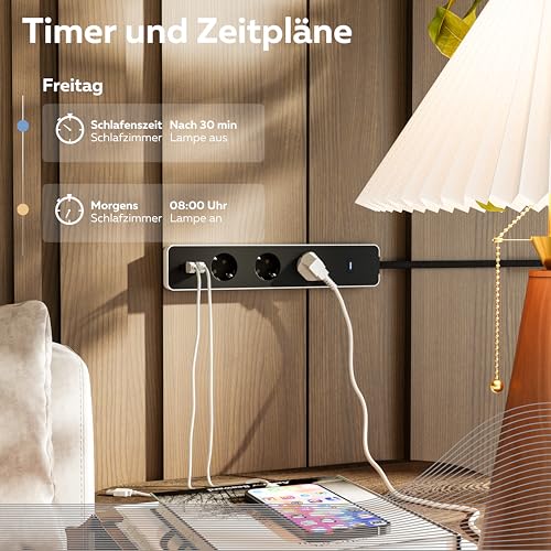 calex-smart-steckdosenleiste-wlan-bluetooth-usb-c-3680w image 7