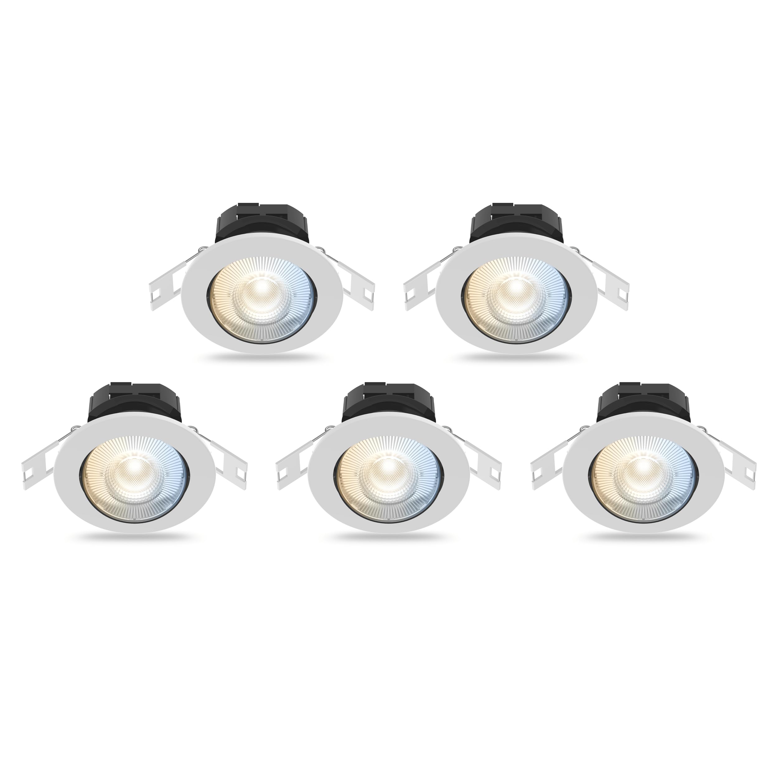 calex-smart-led-einbaustrahler-neigbar-rgb-cct-wlan-5er-pack image 1