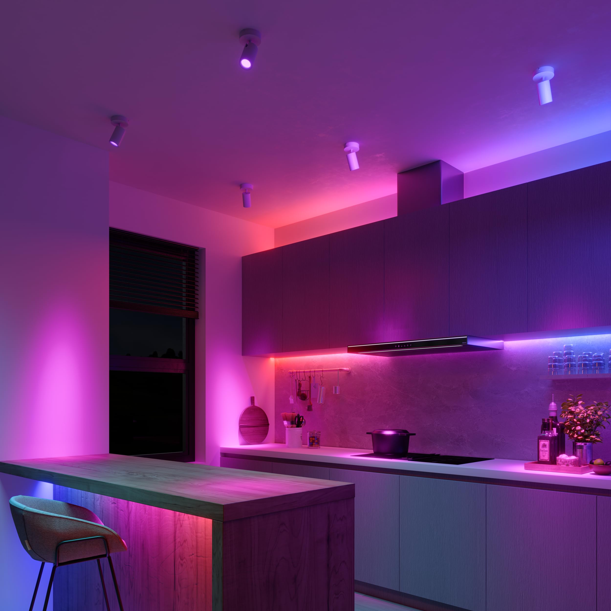 calex-smart-deckenspot-rund-wei-gu10-rgb-dimmbar image 3