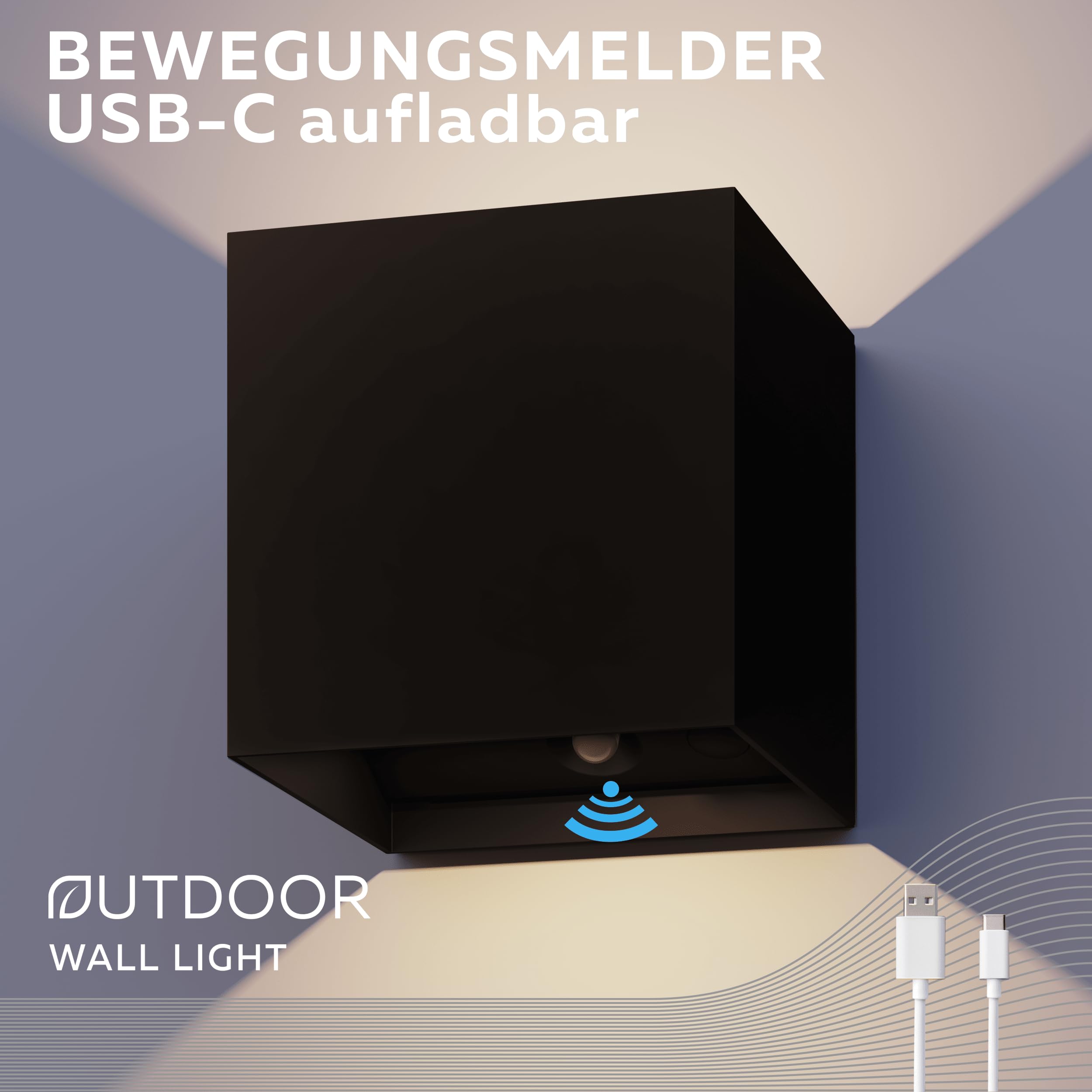 calex-volterra-wandleuchte-up-downlight-akku-ip44-schwarz image 2