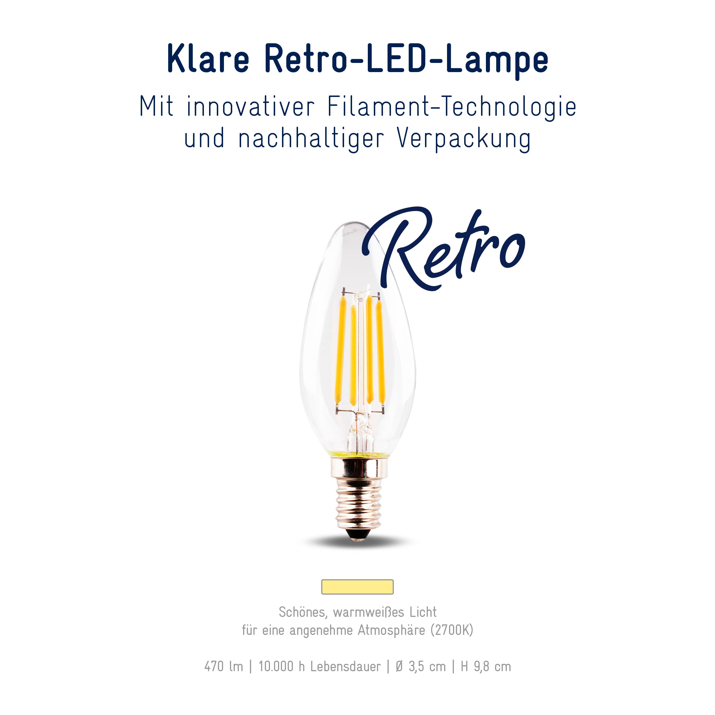 m-ller-licht-retro-led-kerzenform-e14-4w-warmwei-3er-set-klar image 3