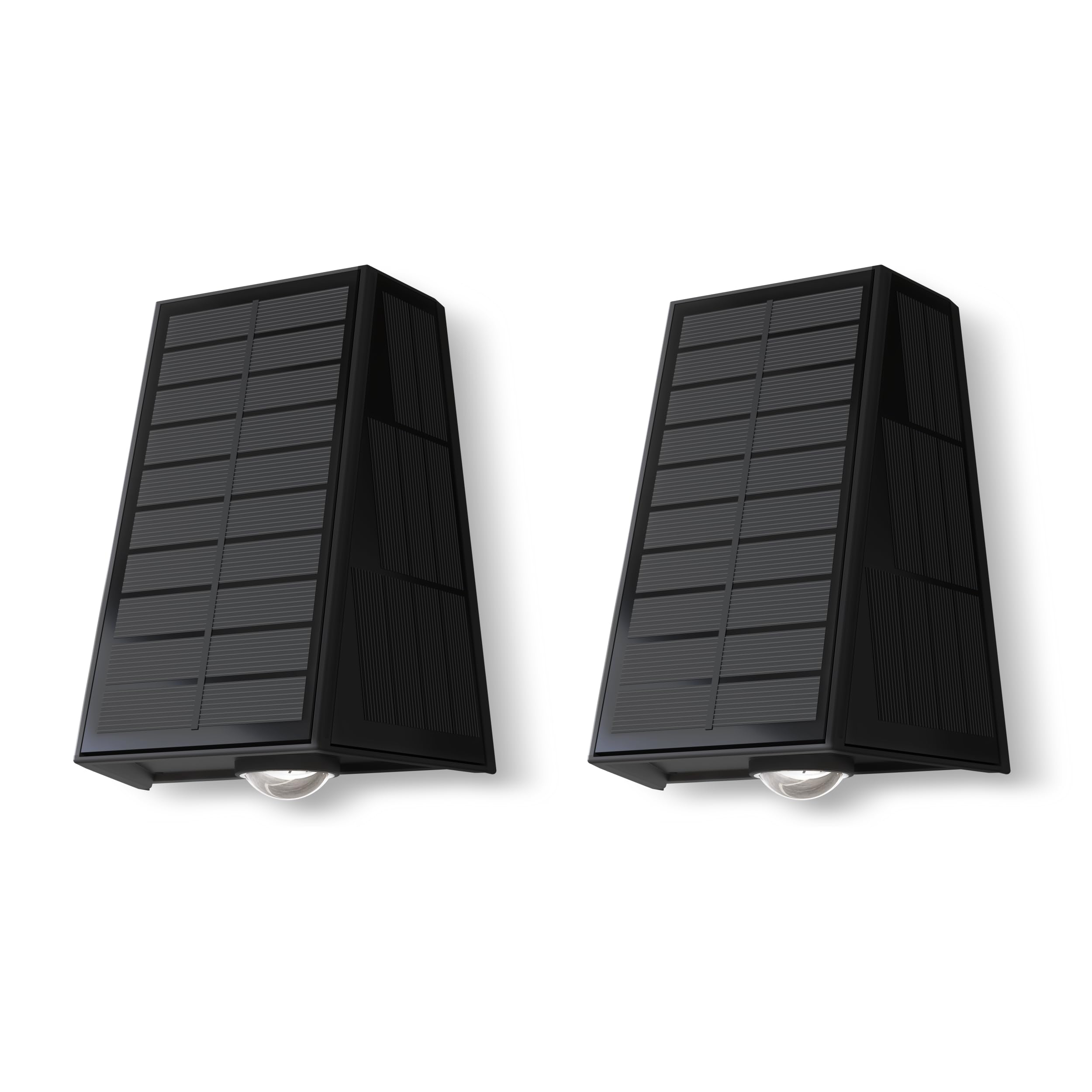 calex-matera-solar-wandleuchte-up-down-ip44-schwarz-2er-pack image 1