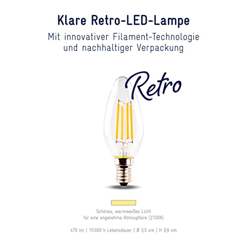 m-ller-licht-retro-led-kerzenform-e14-4w-warmwei-3er-set-klar image 8