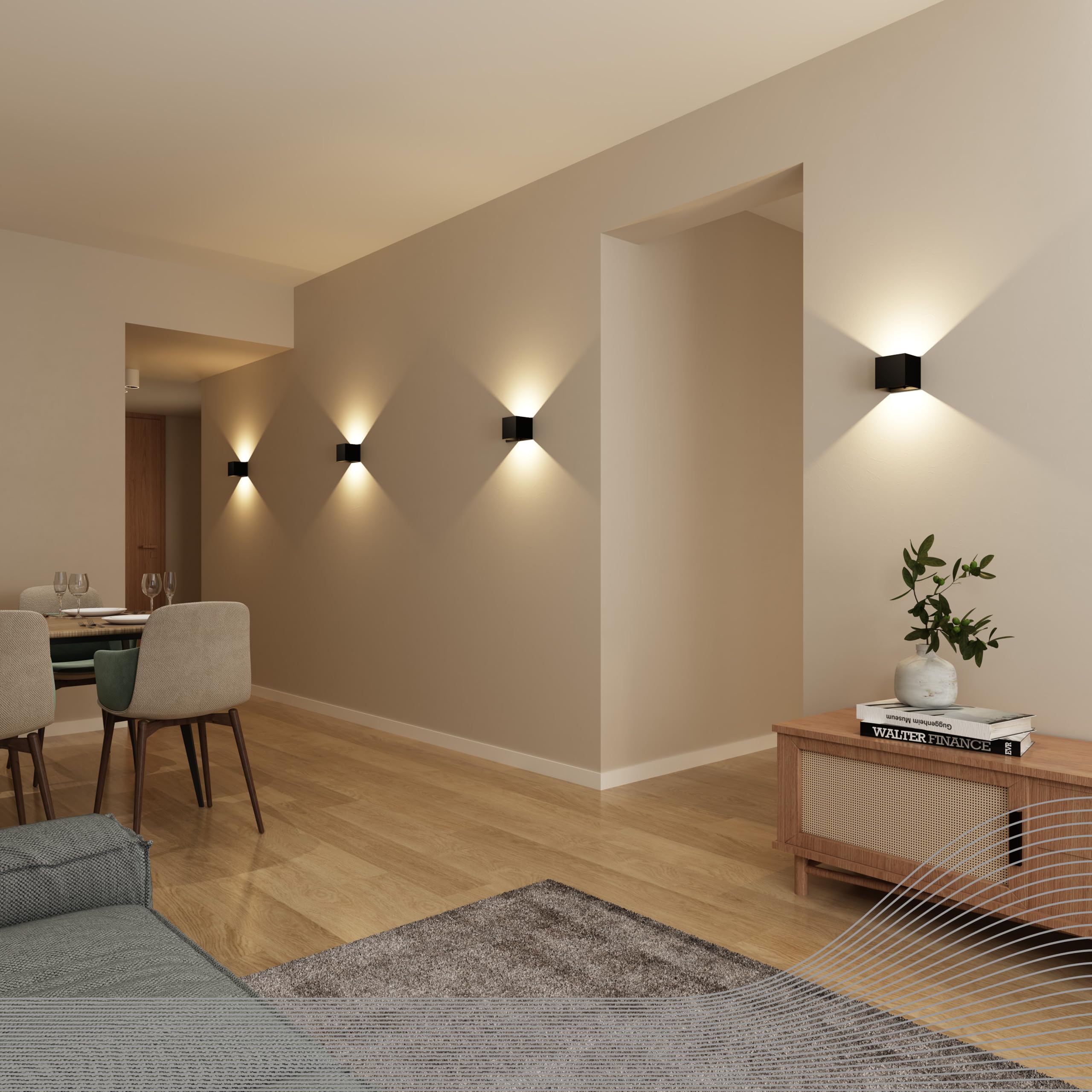 calex-volterra-wandleuchte-up-downlight-akku-ip44-schwarz image 5