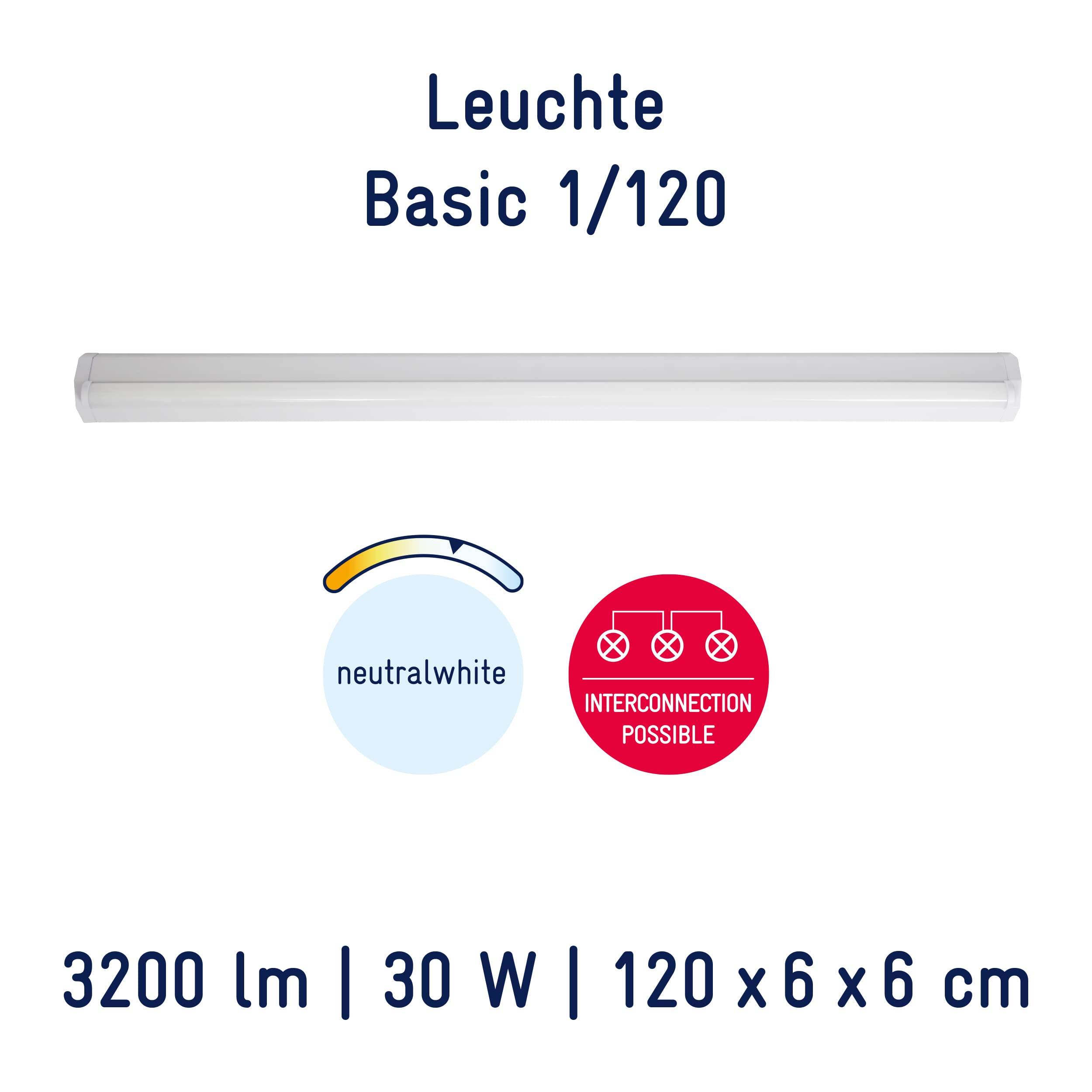 m-ller-licht-basic-1-led-wand-und-deckenleuchte-120-cm-neutralwei image 2