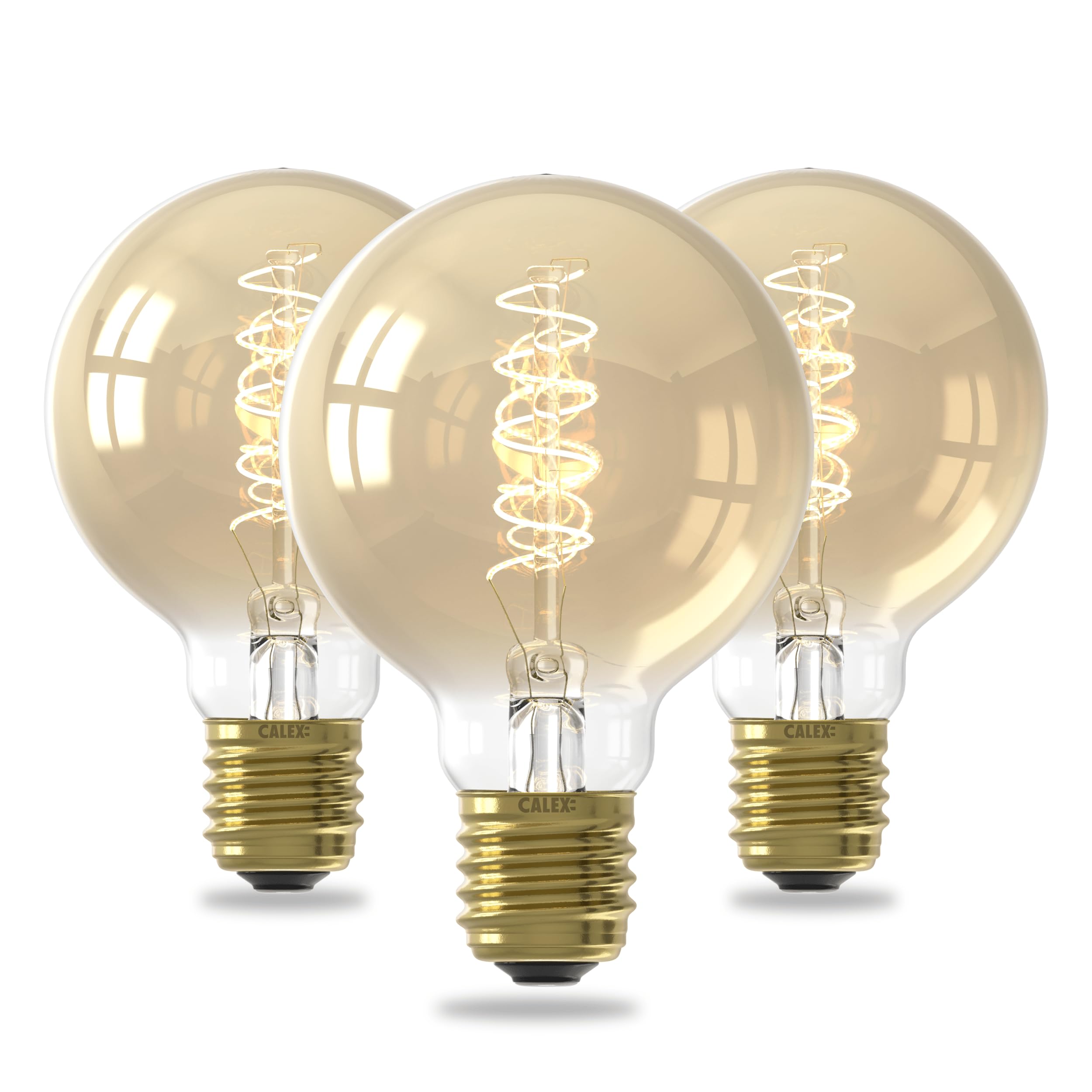 calex-spiral-filament-led-gl-hbirne-e27-g80-globe-gold-3er-set-dimmbar image 1