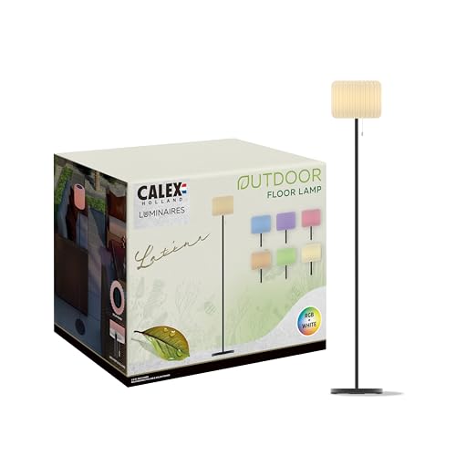 calex-latina-outdoor-stehlampe-150cm-solar-usb-c-rgb-warmwei-dimmbar-ip44 image 6