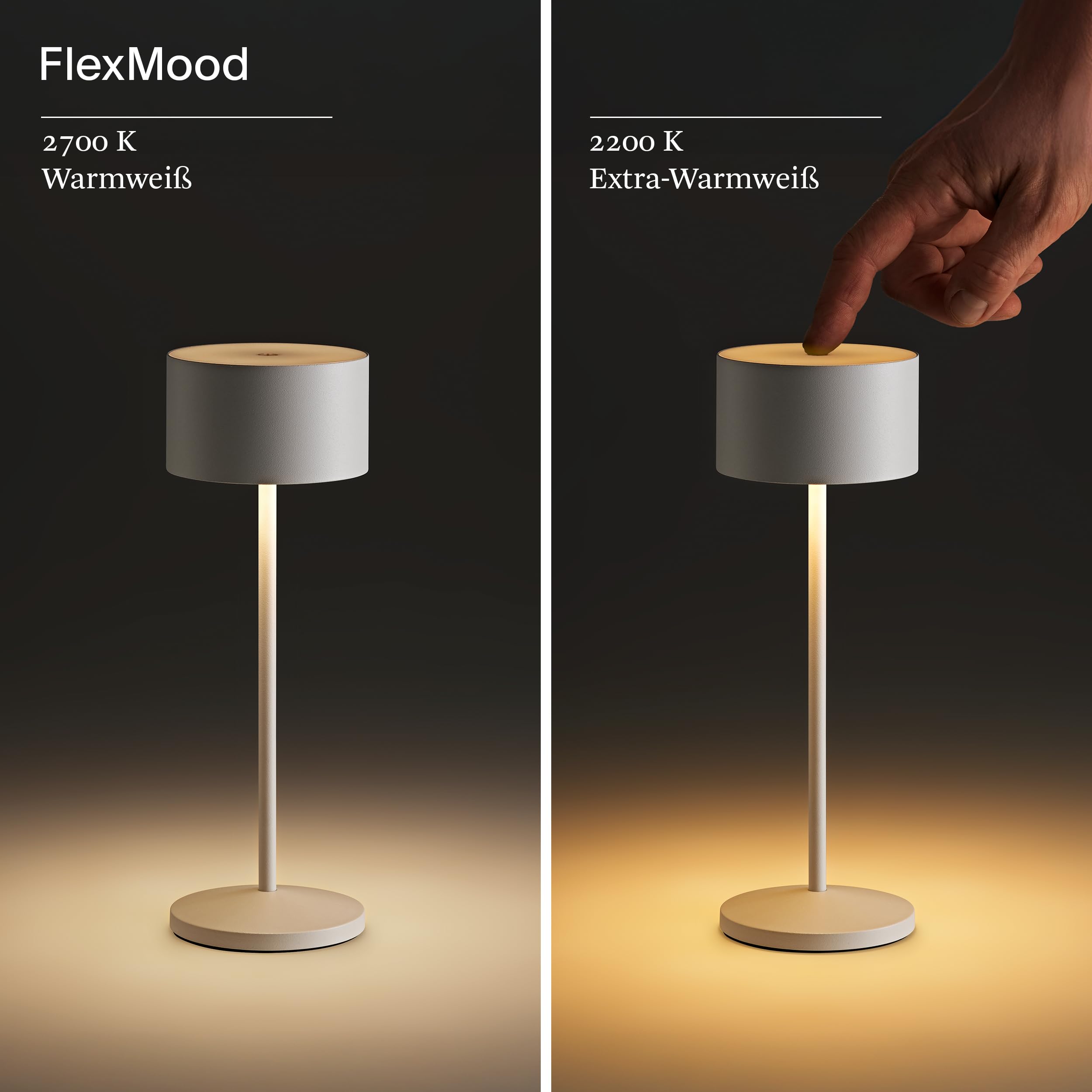sigor-veluna-led-akku-tischlampe-d-nenbeige-dimmbar-ip44 image 3