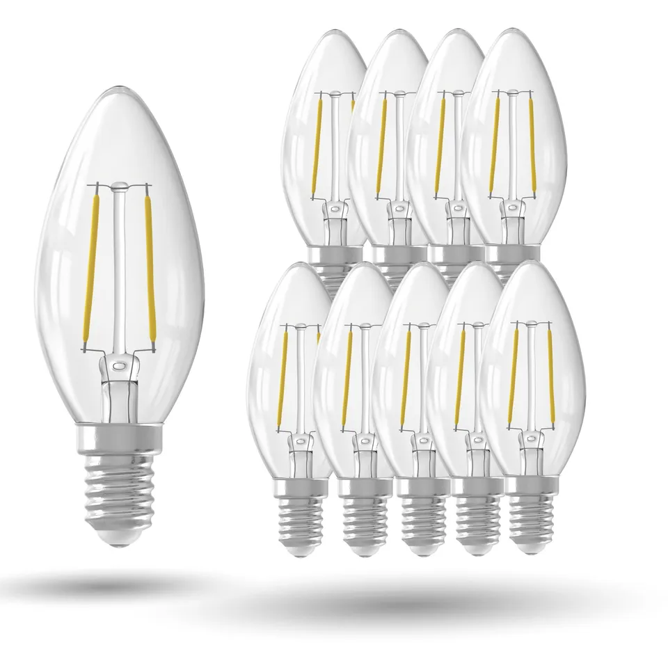 calex-led-lampe-e14-b35-kerze-filament-klar-2700k-10er-pack-nicht-dimmbar image 1