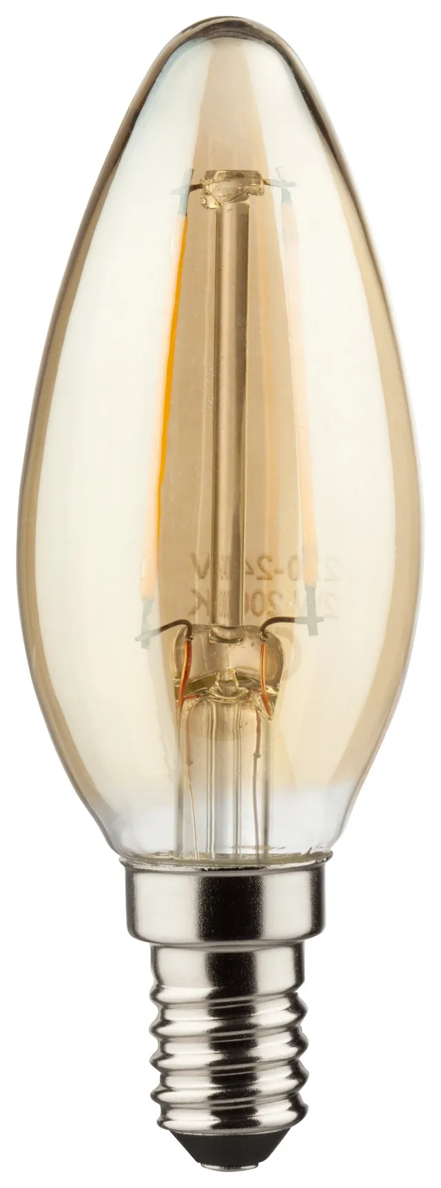 m-ller-licht-retro-led-kerze-e14-gold-2000k-filament-3-5x3-5x9-8cm image 1