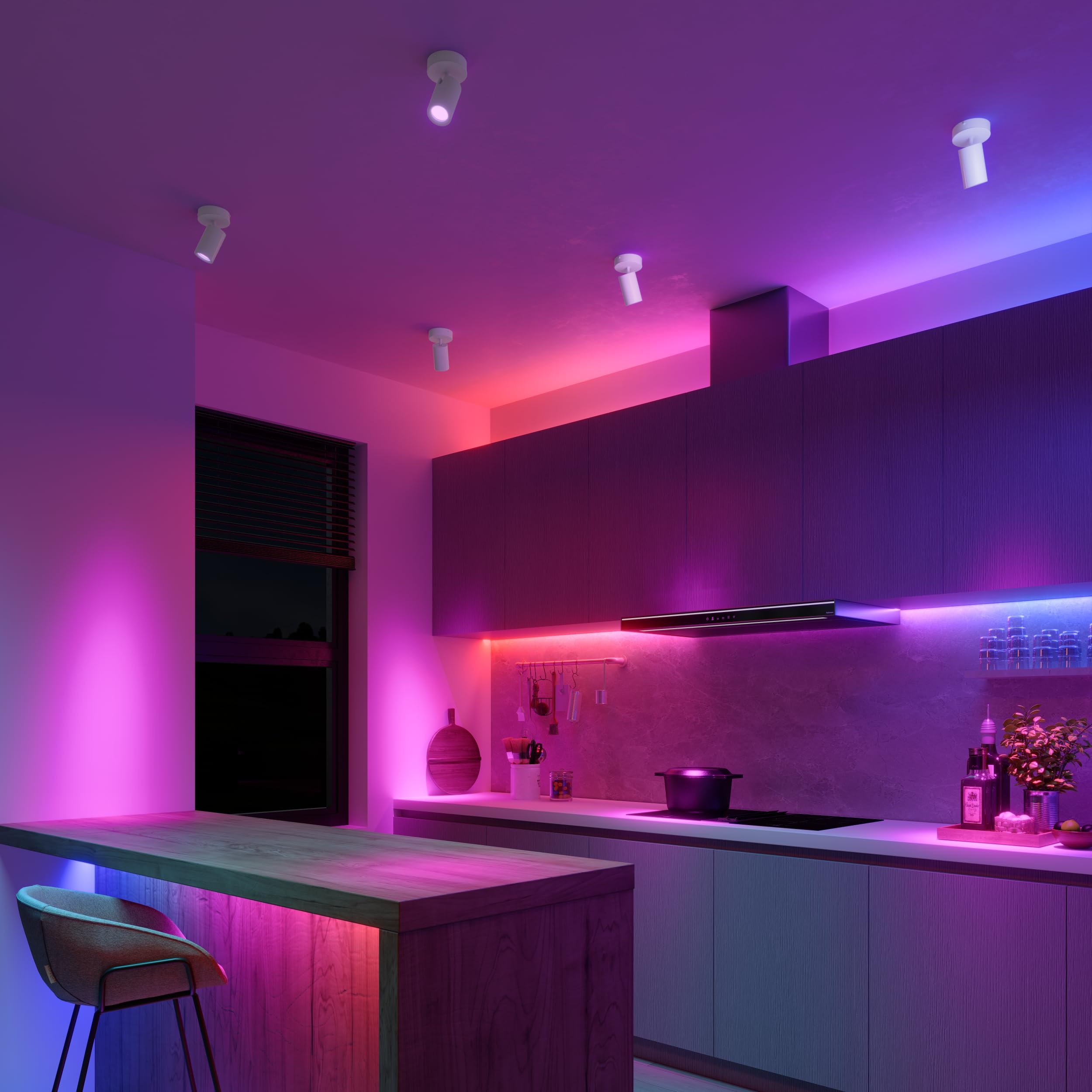 calex-smart-deckenspot-rund-wei-gu10-rgb-dimmbar image 4