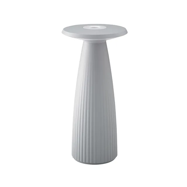 sigor-nuflair-led-akku-tischlampe-24cm-nebelgrau image 1