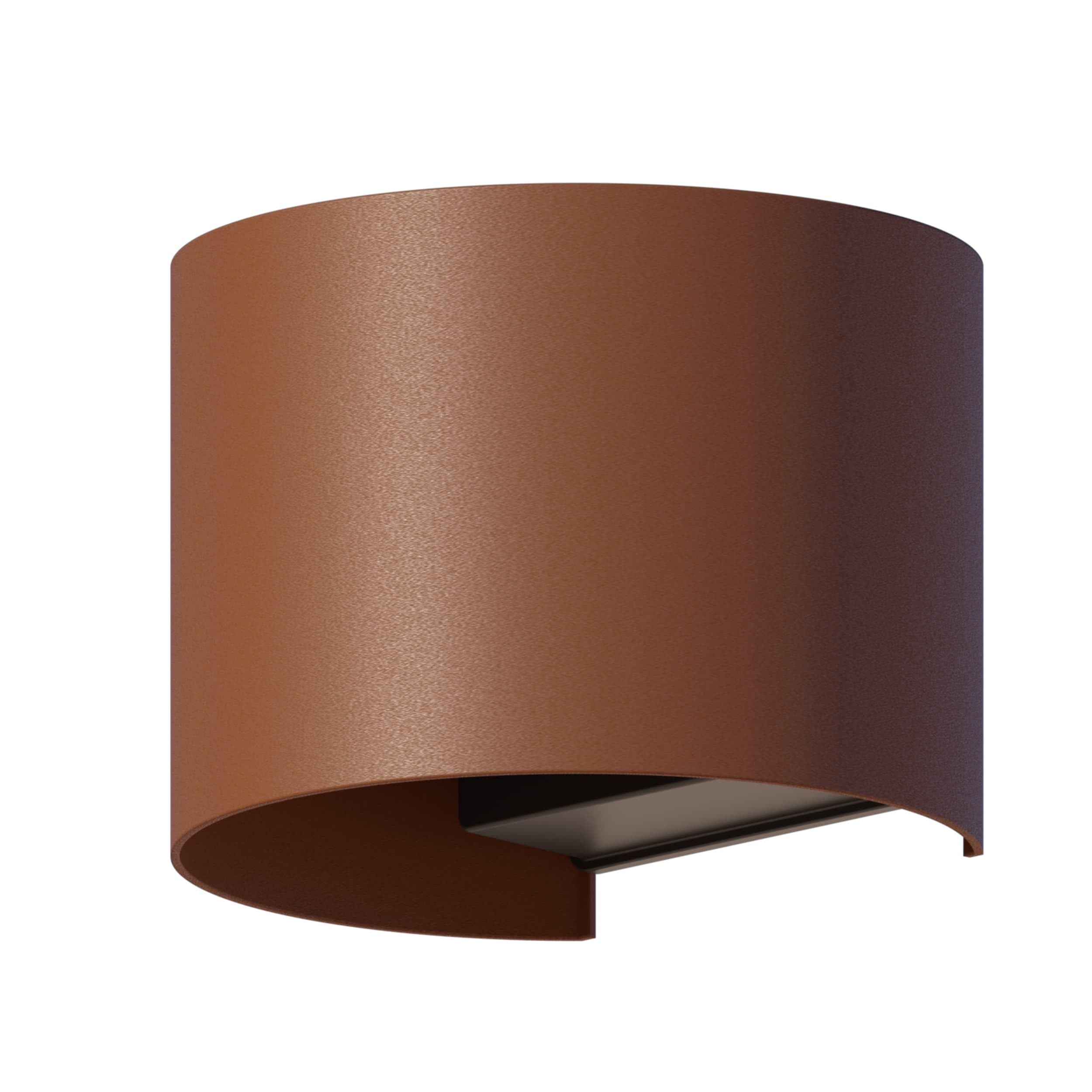 calex-verona-wandleuchte-up-down-rost-ip54-einstellbar image 5
