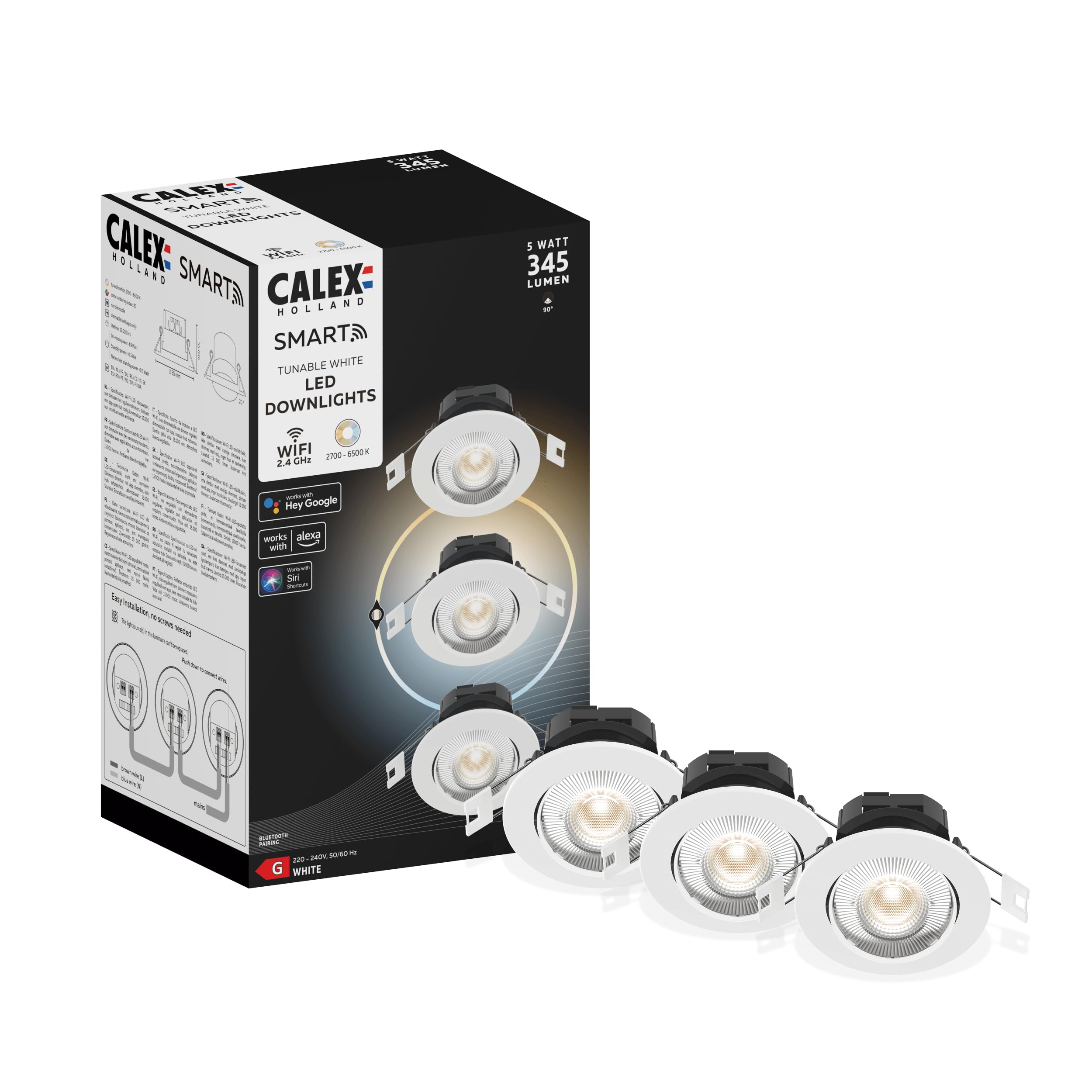 calex-smart-deckeneinbau-set-3er-5w-2700-6500k-wlan-wei image 1
