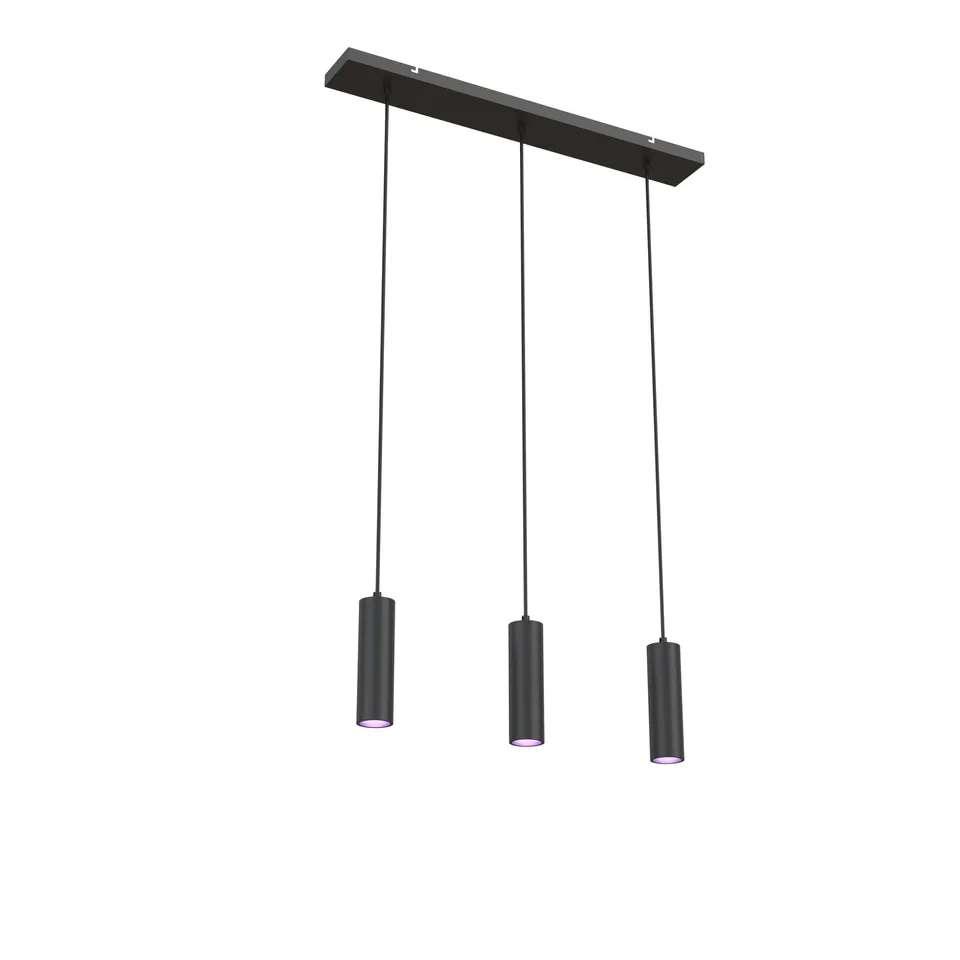 calex-smart-led-pendelleuchte-gu10-3-flammig-h-henverstellbar-matt-schwarz image 1