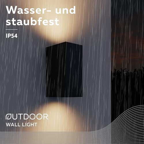 calex-smart-outdoor-led-wandleuchte-2xgu10-up-downlight-schwarz image 8