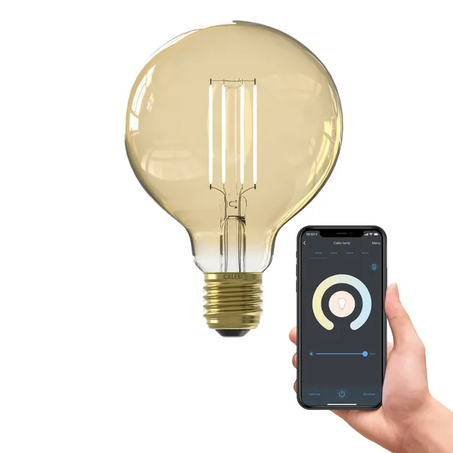 calex-smart-led-lampe-e27-g95-gold-filament image 1