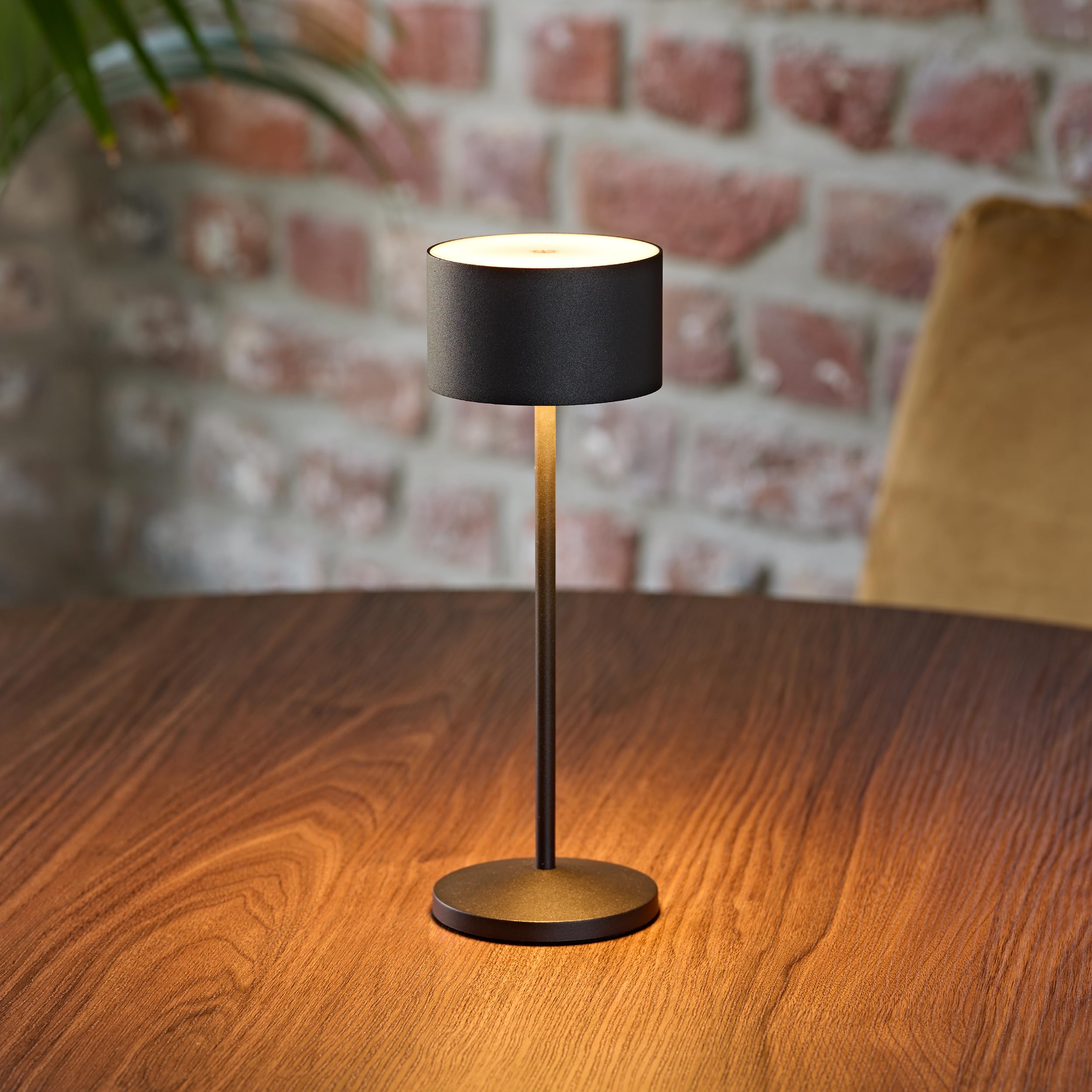 sigor-veluna-led-akku-tischlampe-3er-set-nachtschwarz-inkl-ladestation image 8