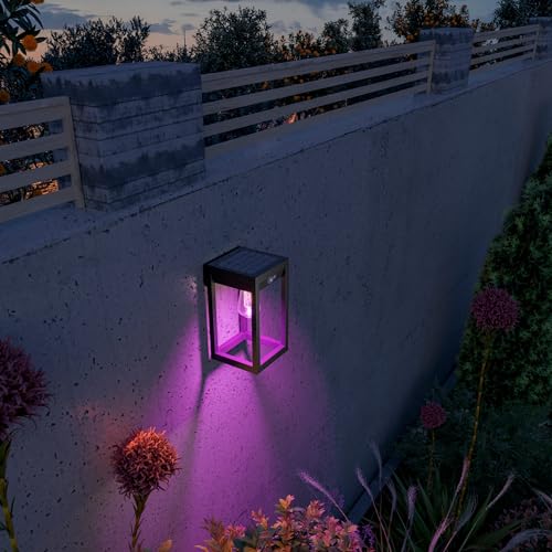 calex-smart-outdoor-solar-led-wandleuchte-schwarz-wasserdicht-app-sprachsteuerun image 6