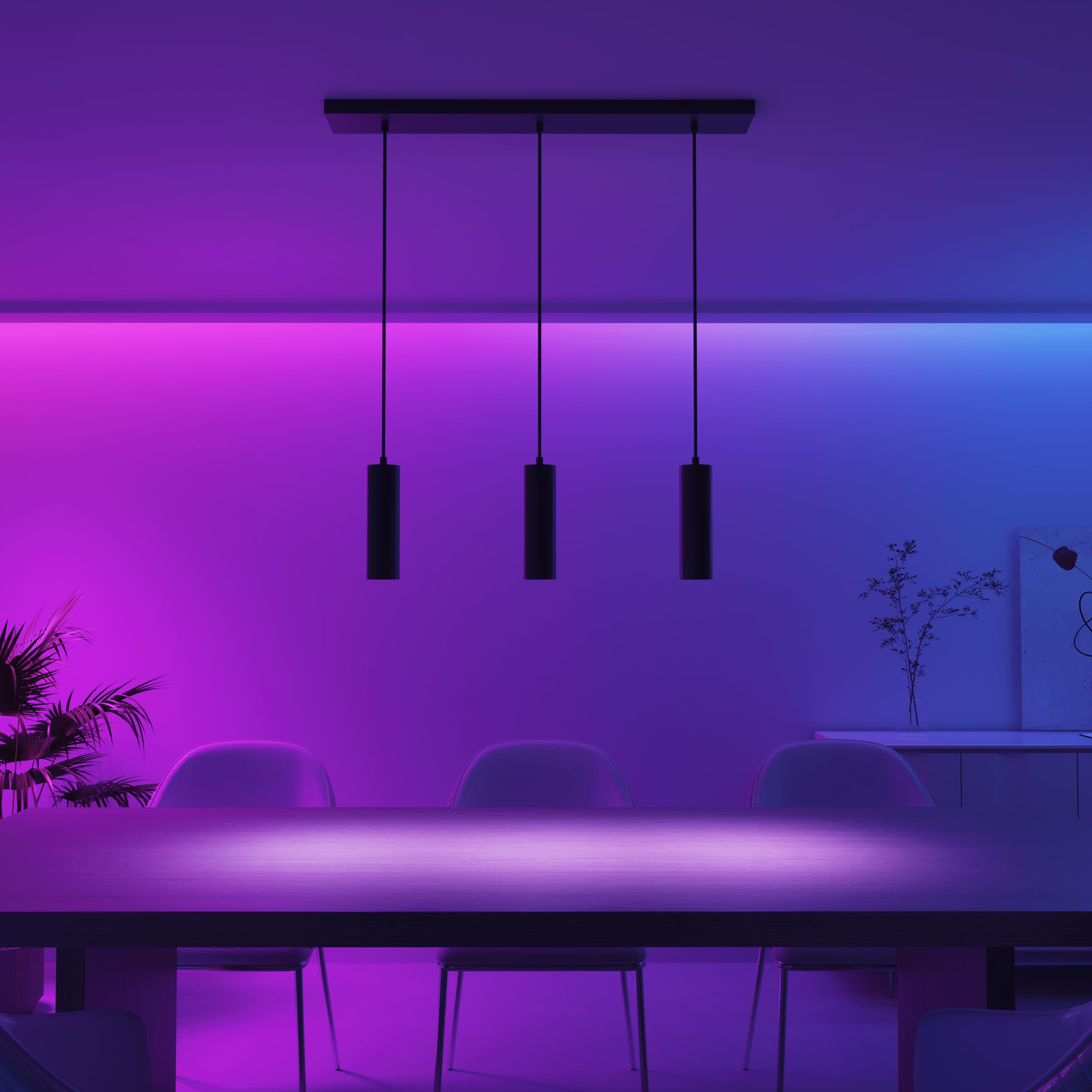 calex-smart-led-pendelleuchte-gu10-3-flammig-h-henverstellbar-matt-schwarz image 7