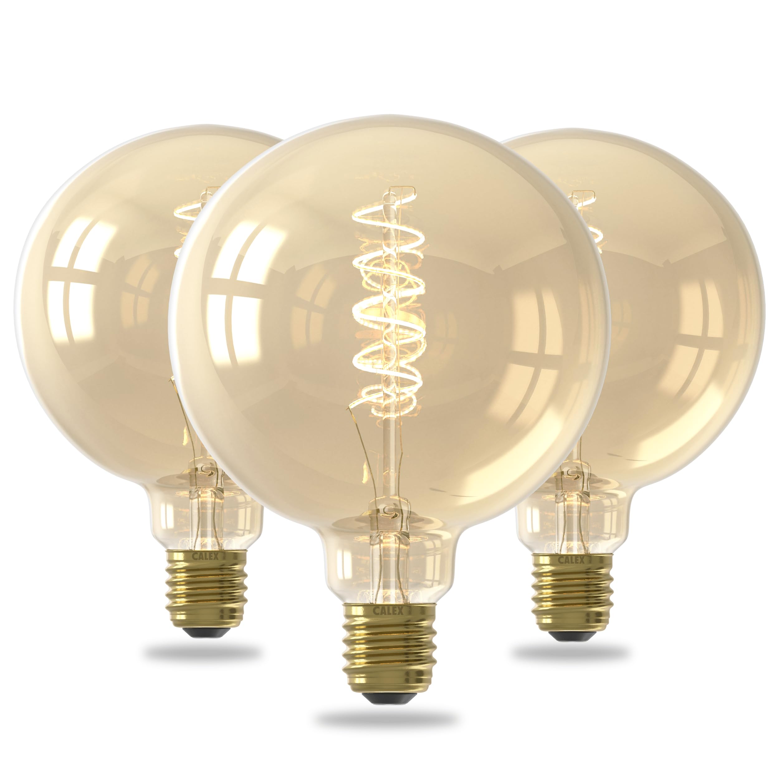 calex-flex-filament-led-lampe-e27-g125-globe-gold-4w-3er-set-dimmbar image 1