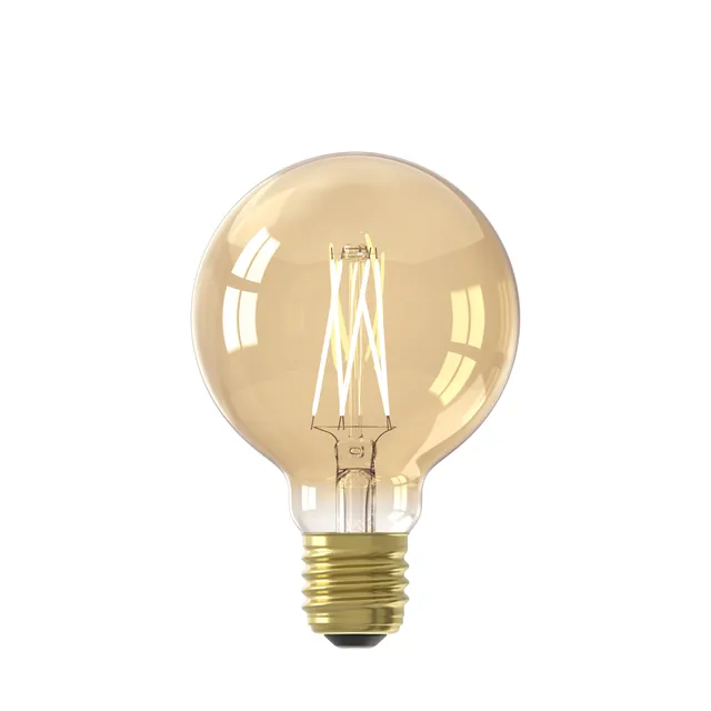 calex-g80-globe-led-lampe-e27-filament-gold-2100k-warmwei-nicht-dimmbar image 1