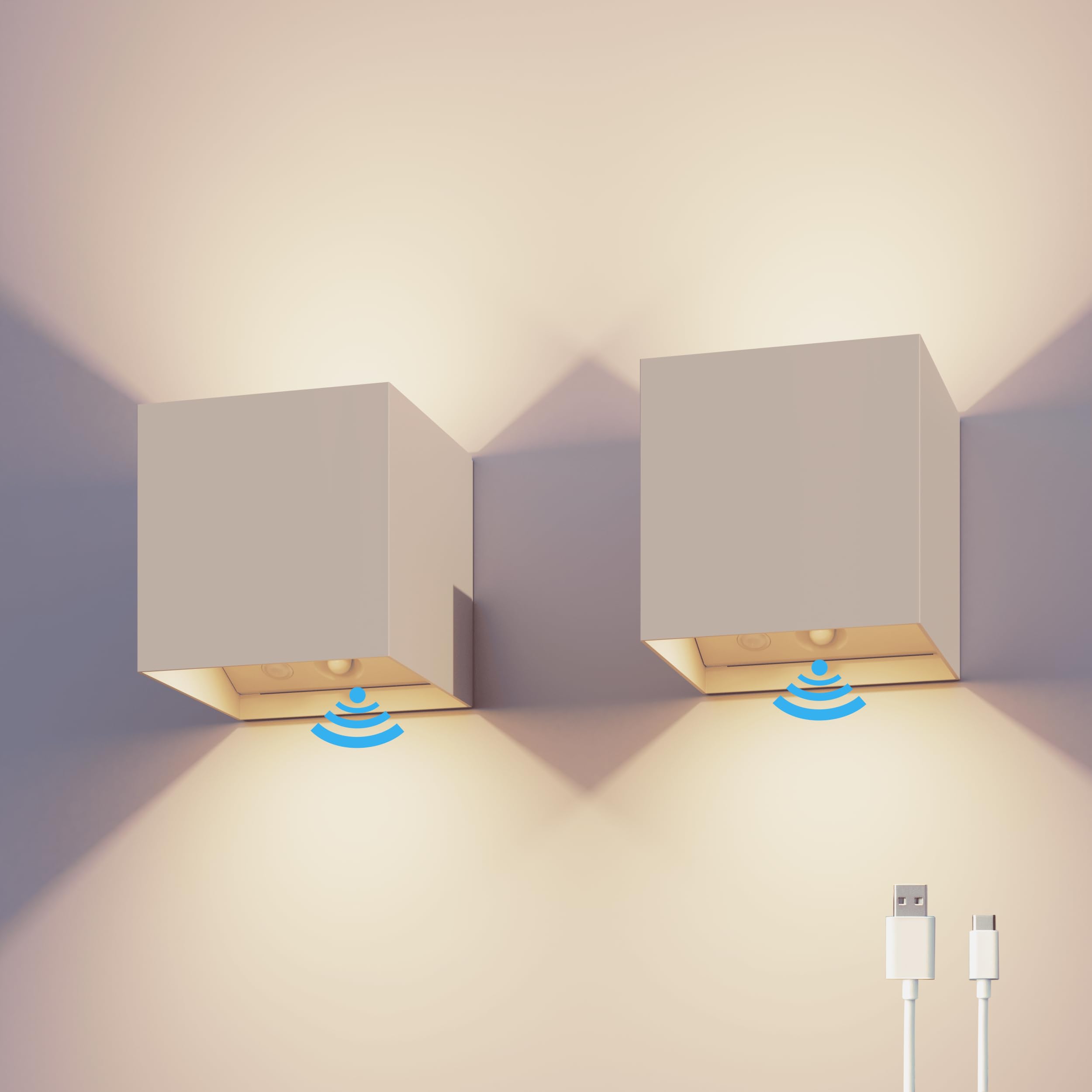 calex-volterra-led-wandleuchte-up-downlight-beige-akku image 7
