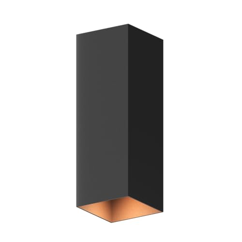 calex-milan-wandleuchte-au-en-innen-up-down-gold-schwarz-ip54 image 3