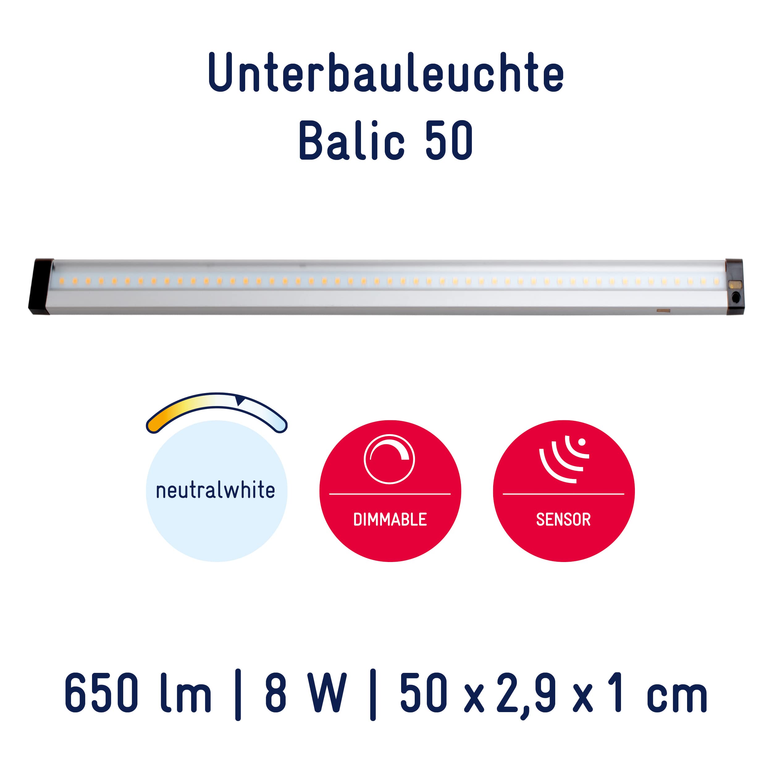 m-ller-licht-balic-sensor-led-unterbauleuchte-80cm-silber image 3