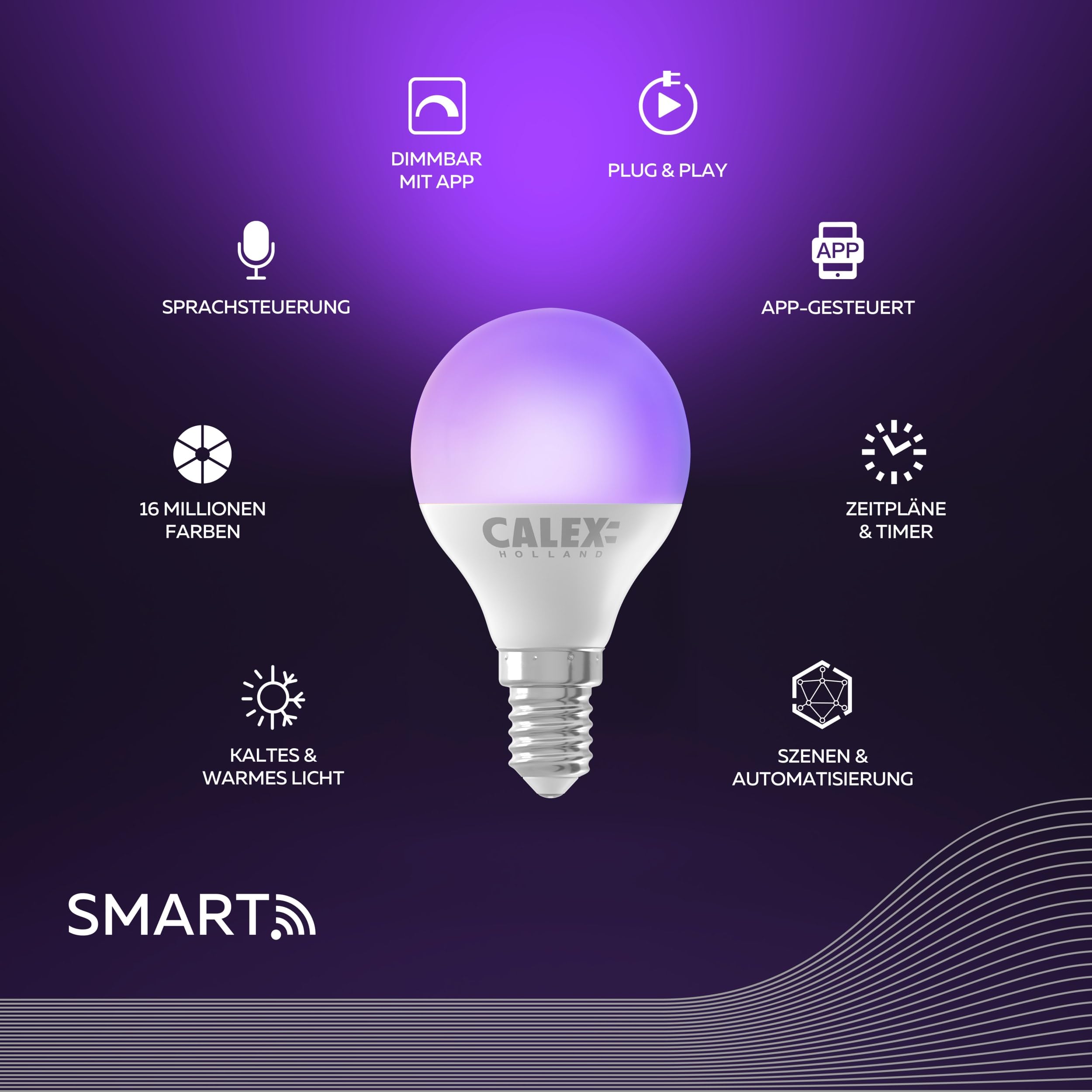 calex-smart-led-lampe-e14-p45-rgb-cct-3er-pack image 2