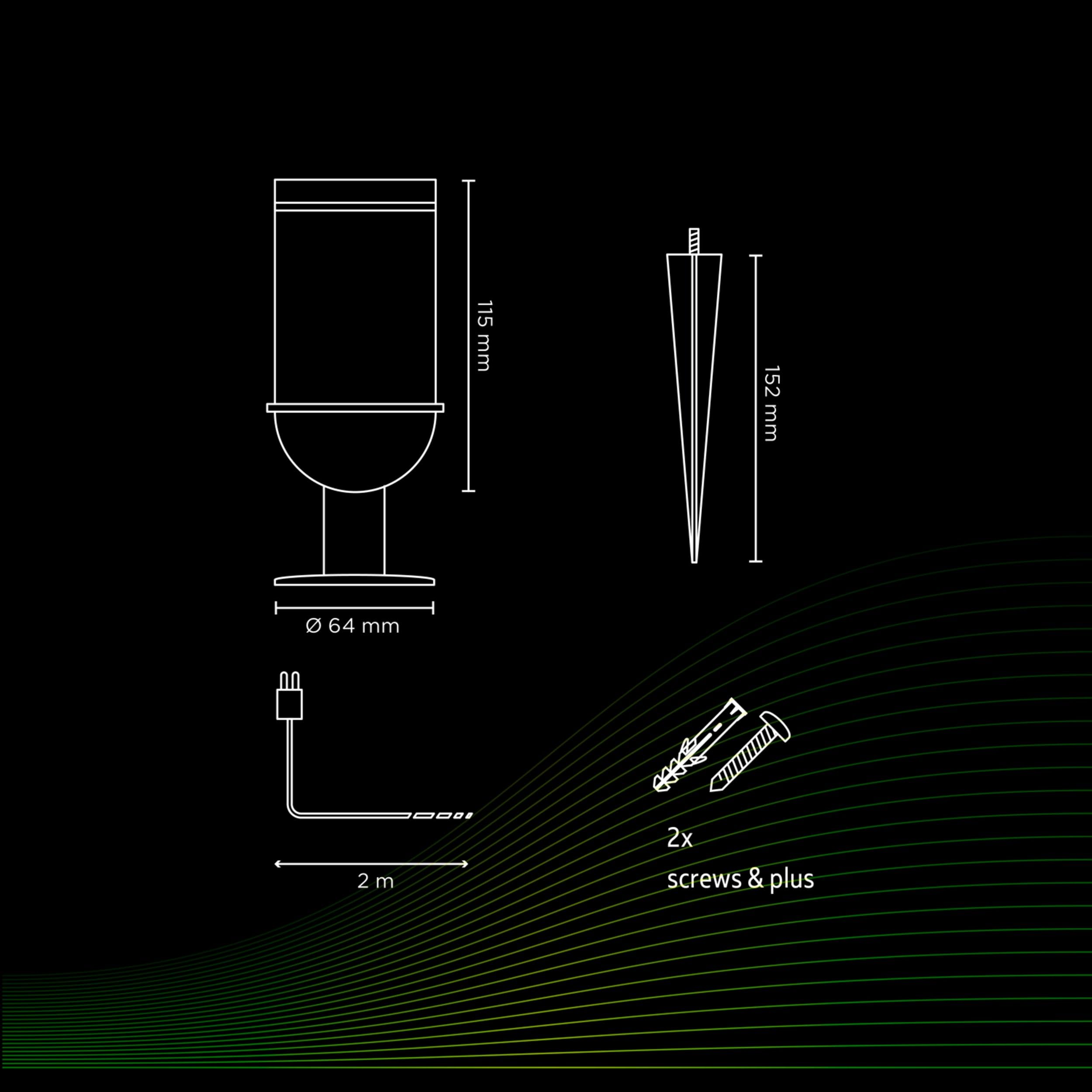 calex-smart-outdoor-led-bodenstrahler-4w-rgb-dimmbar-2er-pack image 2