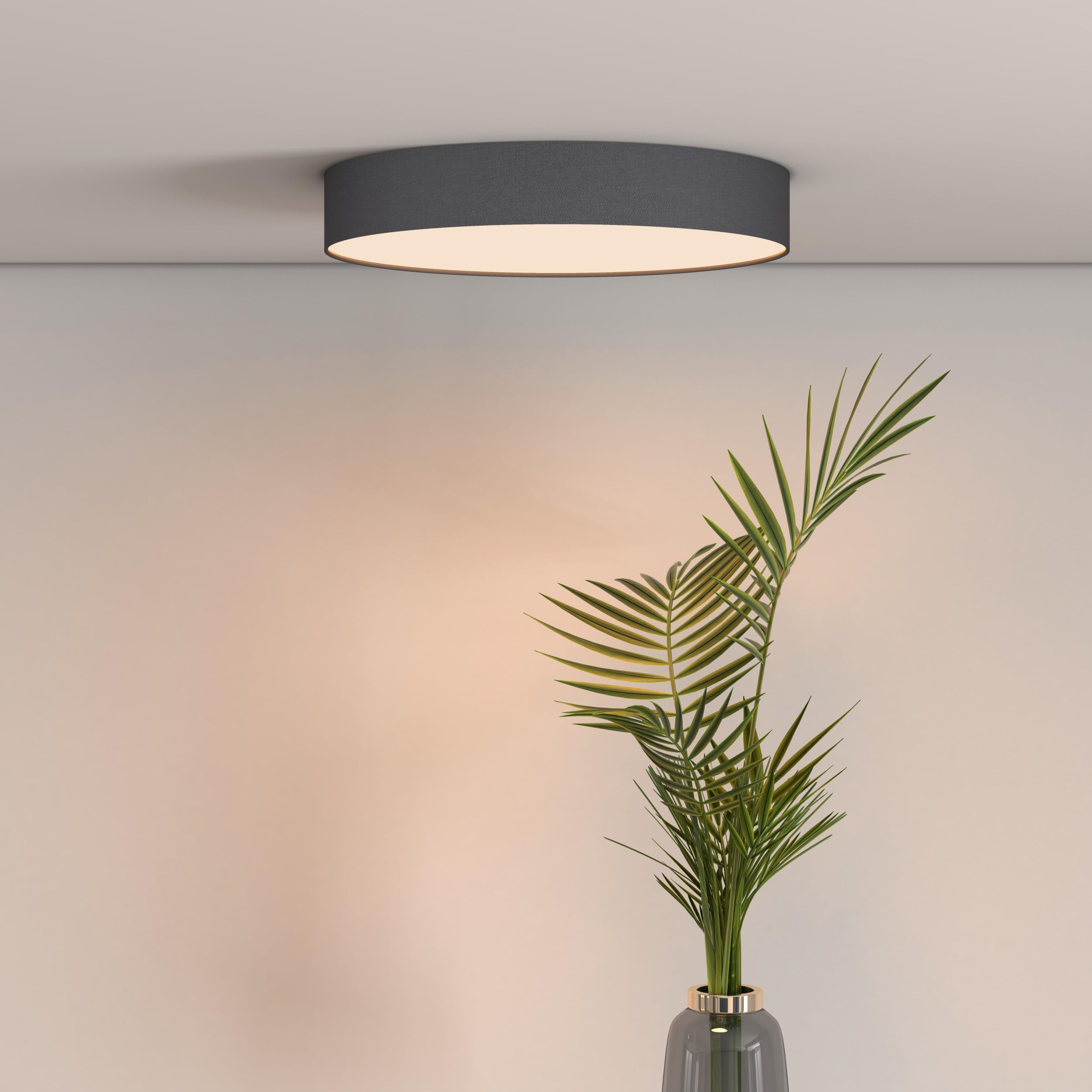 calex-smart-led-deckenleuchte-30-cm-schwarz-wlan-deckenlampe-mit-app-und-alexa-s image 2
