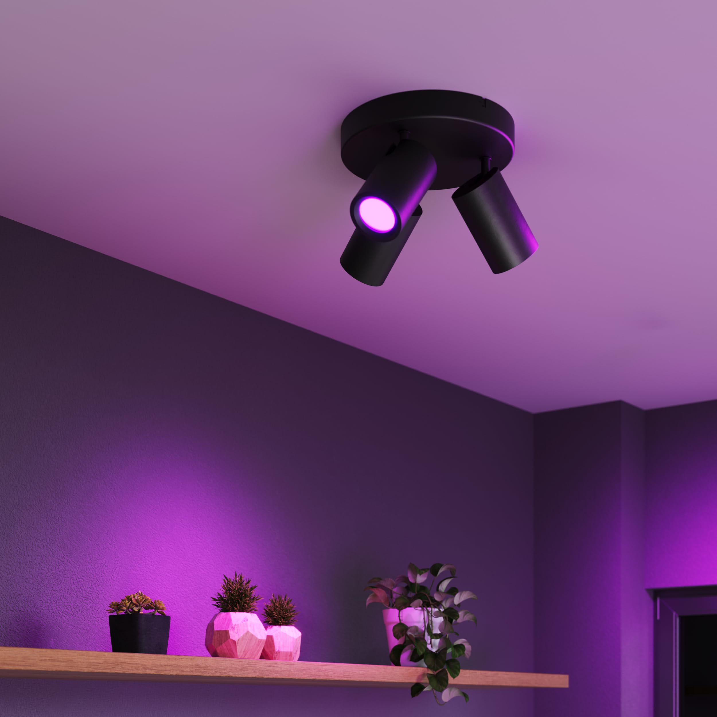 calex-smart-deckenspot-3-flammig-rund-schwarz-mit-gu10 image 4