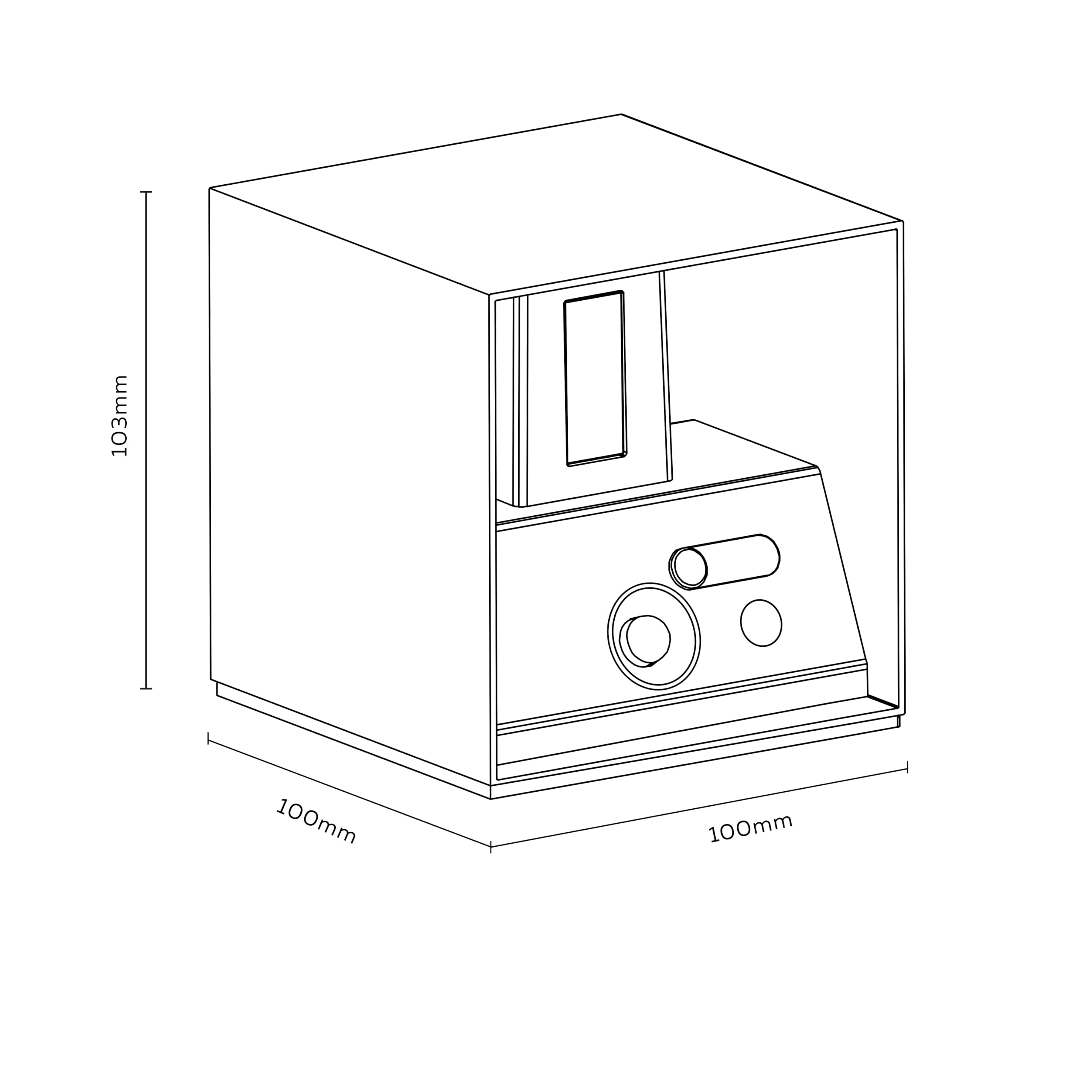 calex-volterra-wandleuchte-up-downlight-akku-ip44-schwarz image 6