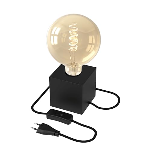 calex-tischlampe-eckig-e27-schwarz-inkl-g125-led-filament image 6