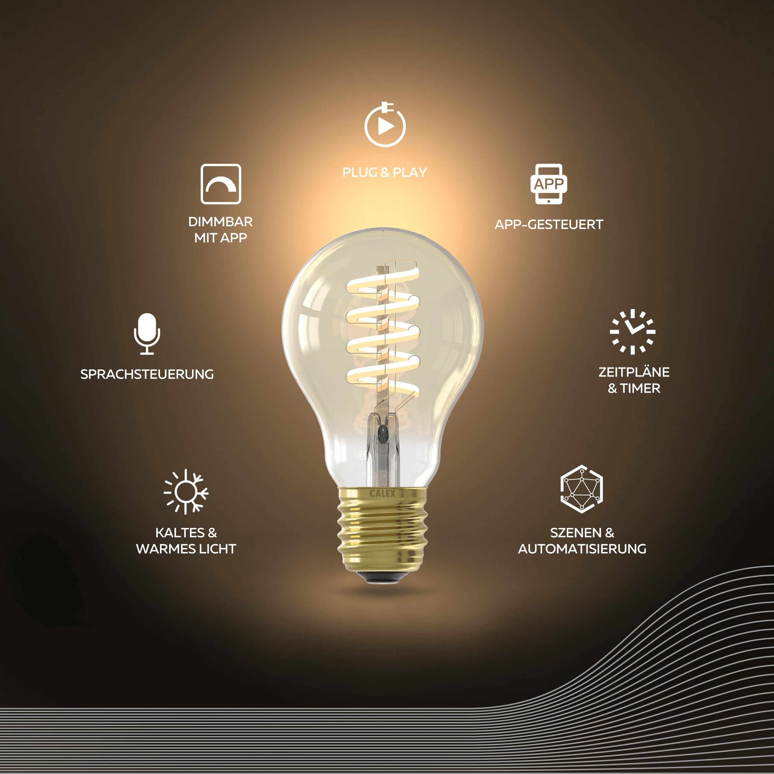 calex-smart-led-e27-a60-gold-filament-cct-dimmbar-3er-pack image 3